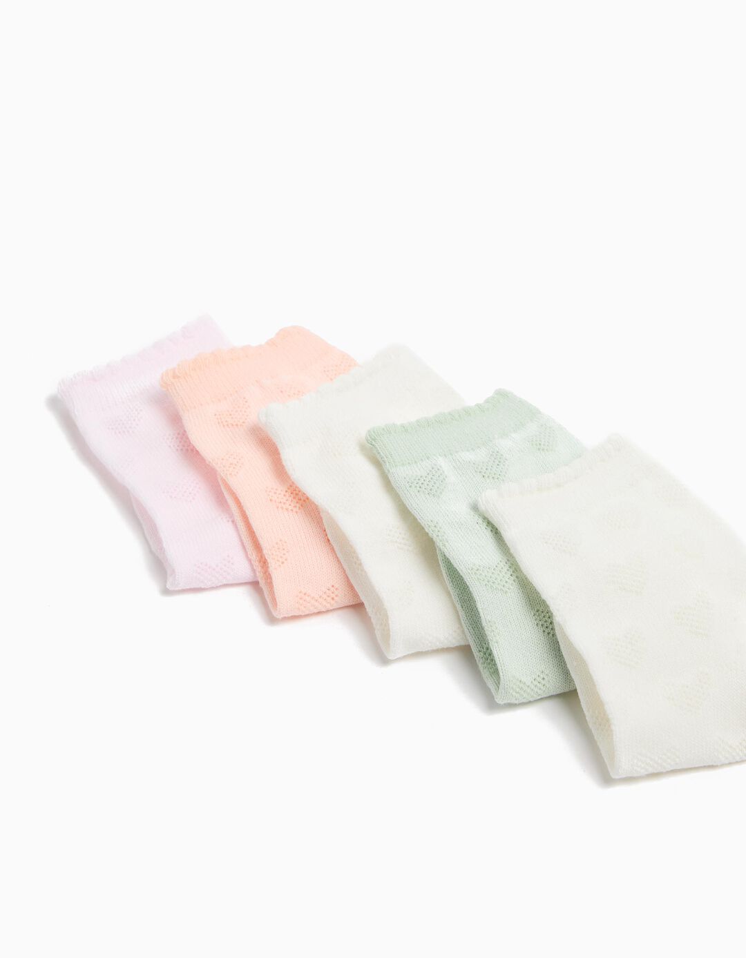 Pack 5 Pares de Meias, Menina, Multicor