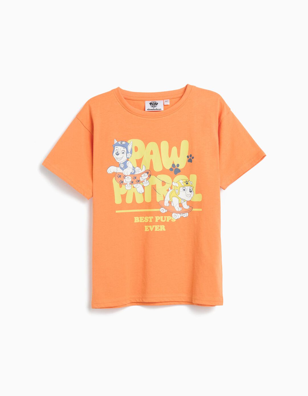 T-shirt 'Patrulha Pata', Menino, Laranja