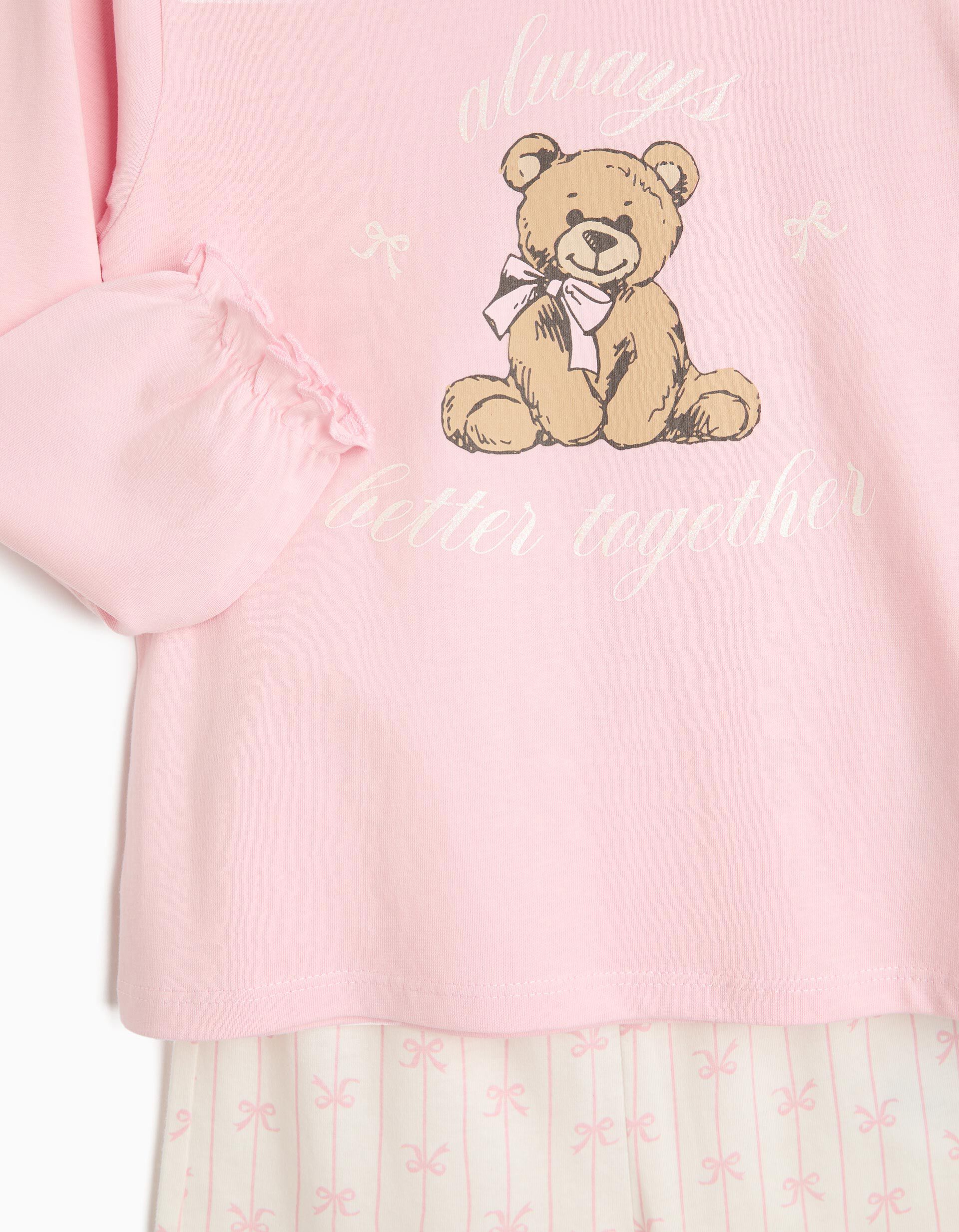 Comprar Online Pack 2 Pijamas, Menina, Rosa Claro