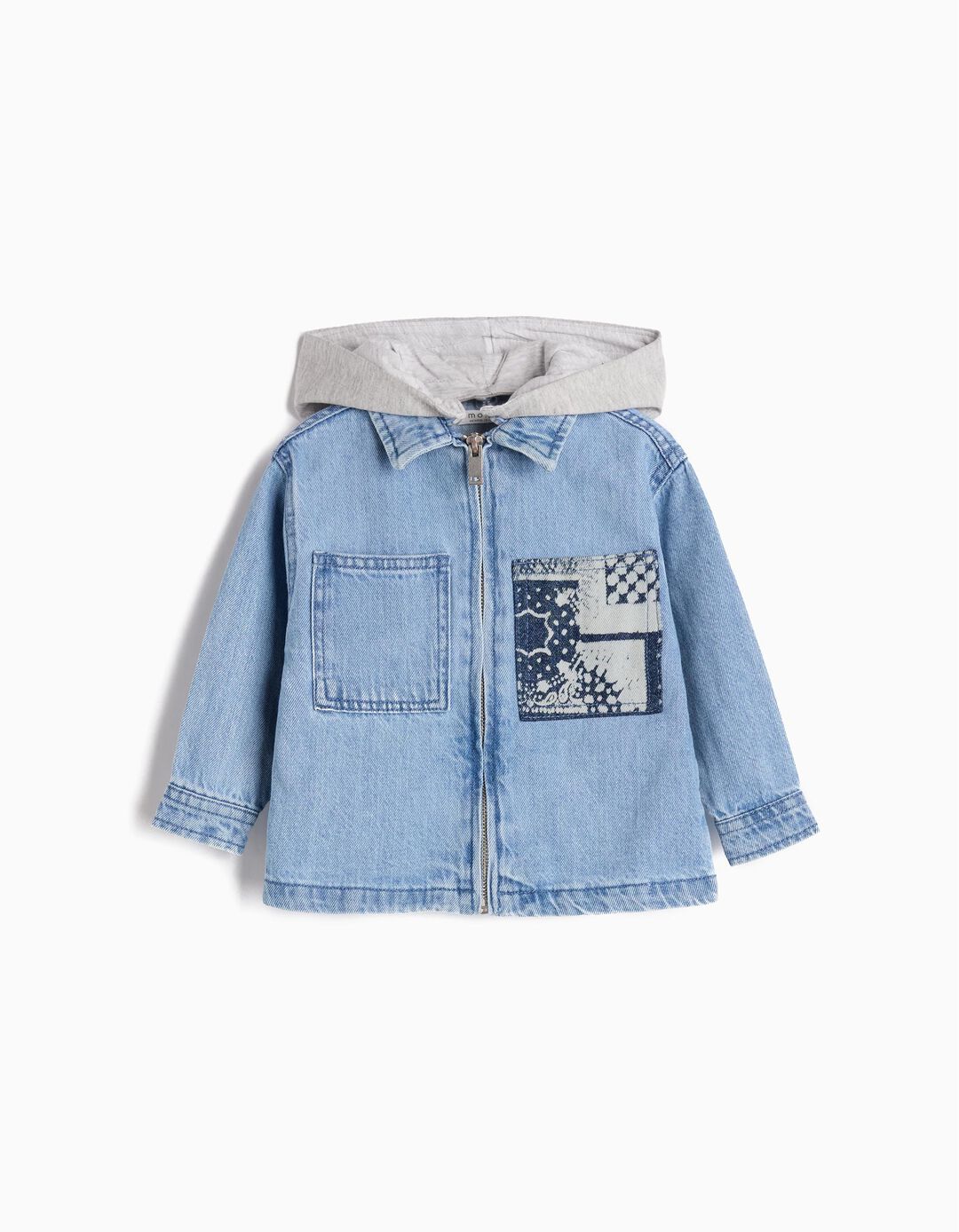 Sobrecamisa Denim, Menino, Azul Claro 