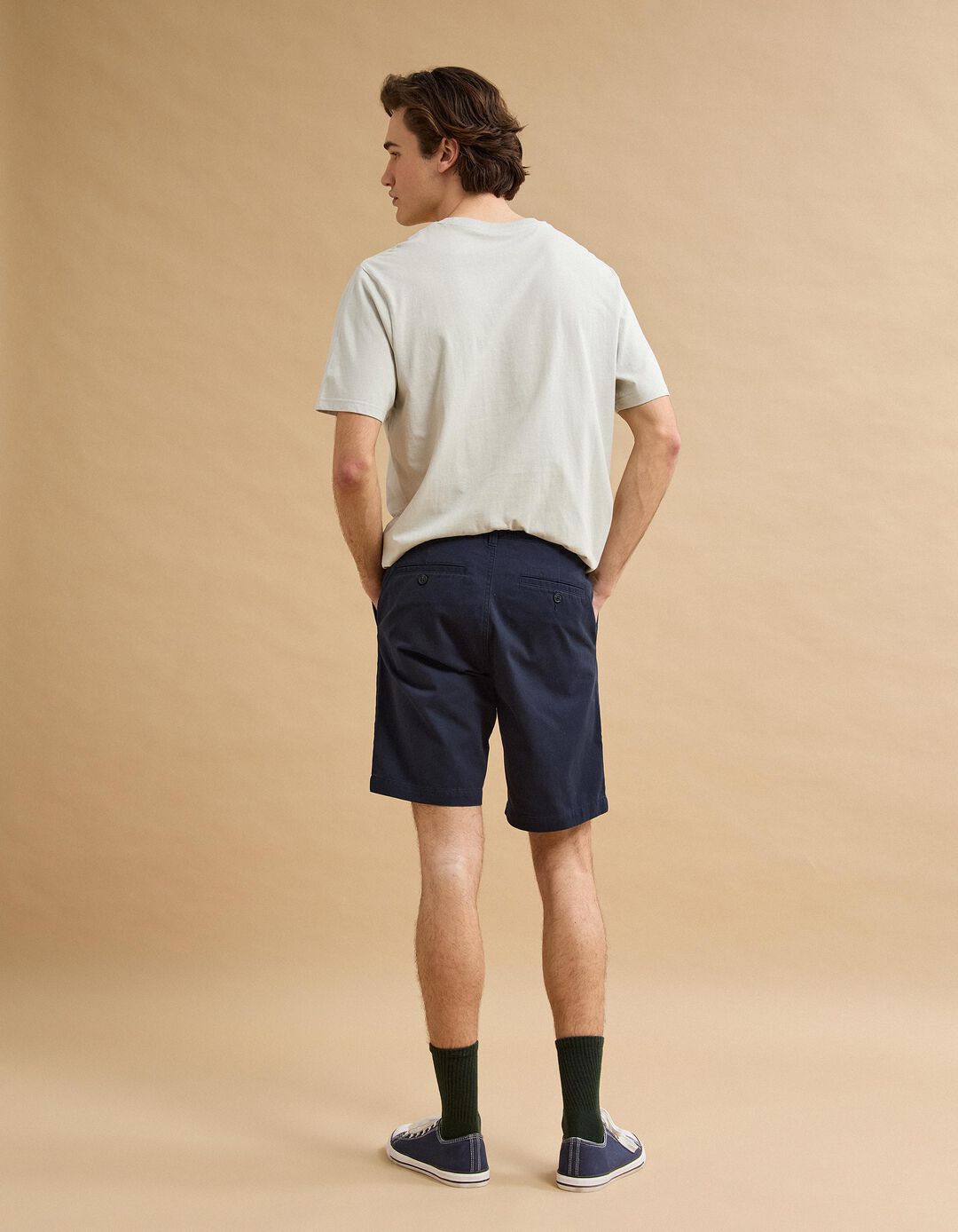 Cal&ccedil;&otilde;es, Homem, Azul Escuro