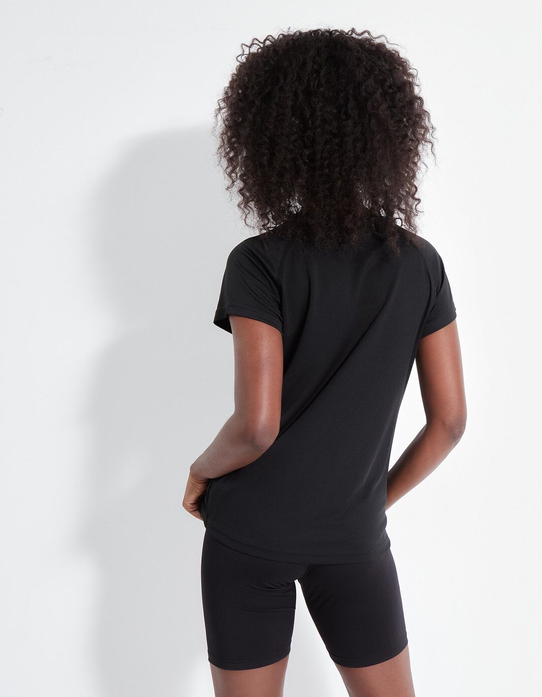 T-shirt de Desporto, Mulher, Preto
