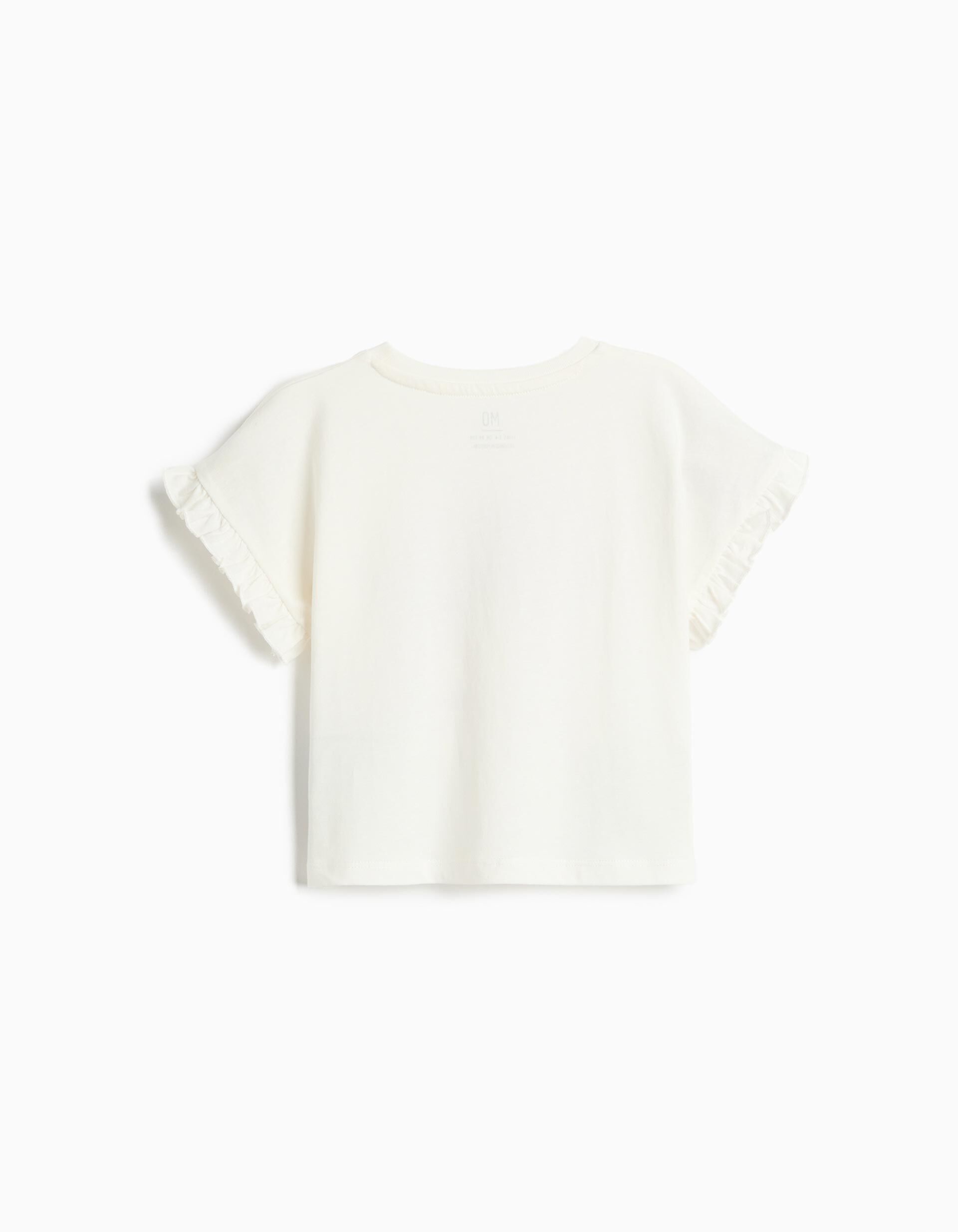 Comprar Online T-shirt Estampada, Menina, Branco
