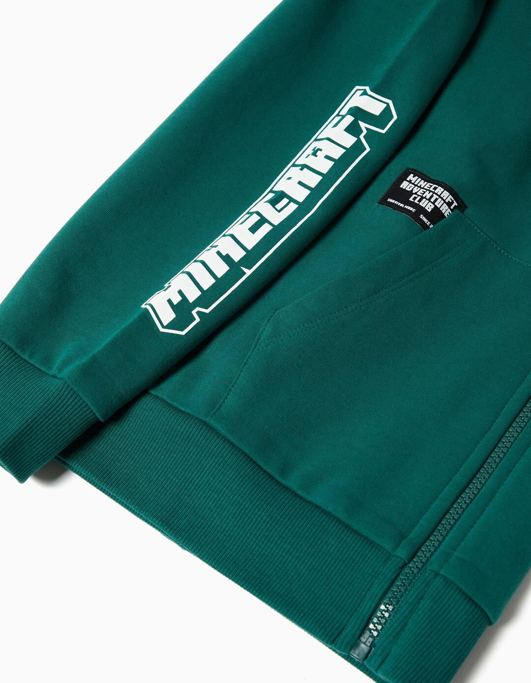 Casaco com Capuz 'Minecraft', Menino, Verde