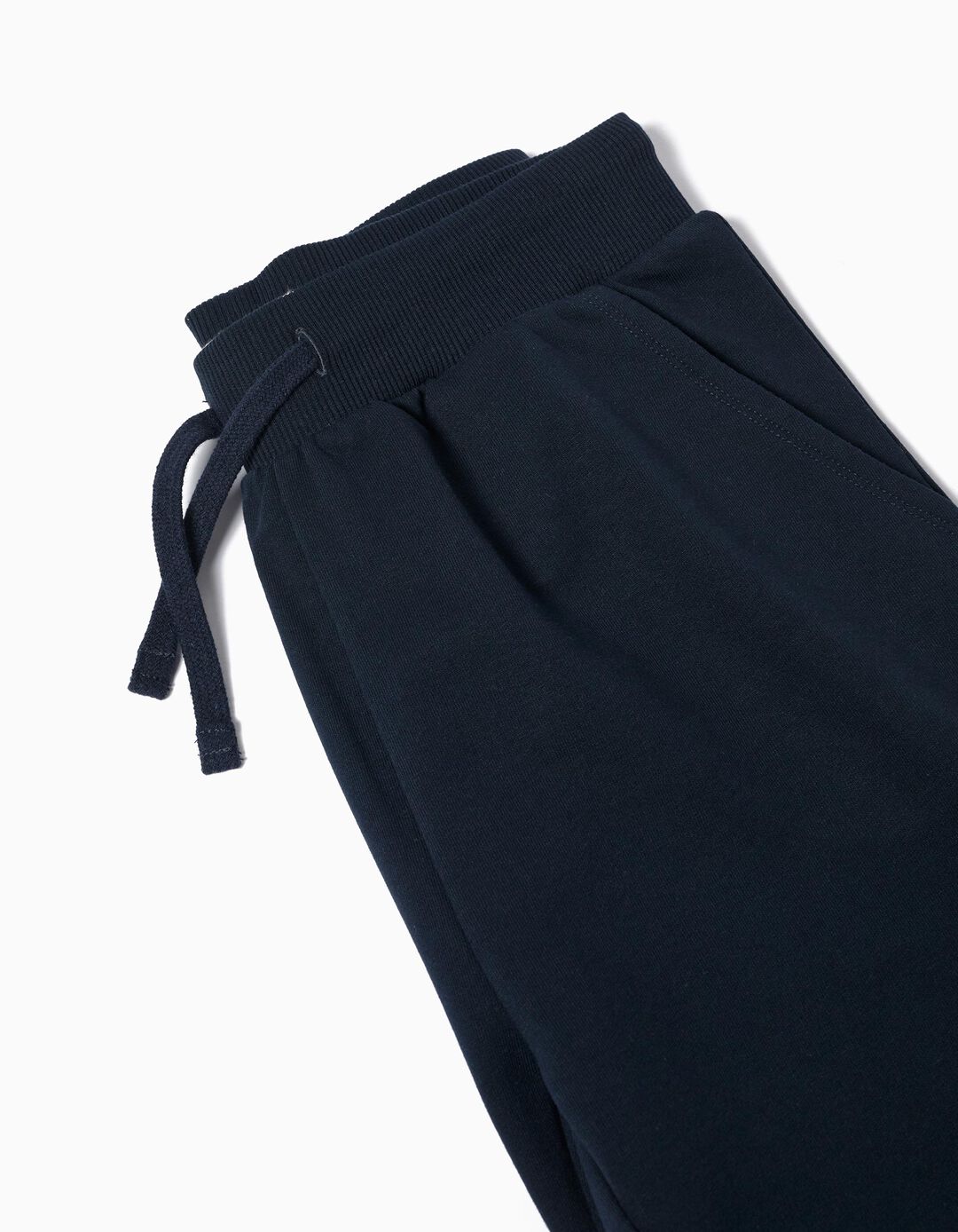 Calções Fleece, Menino, Azul Escuro
