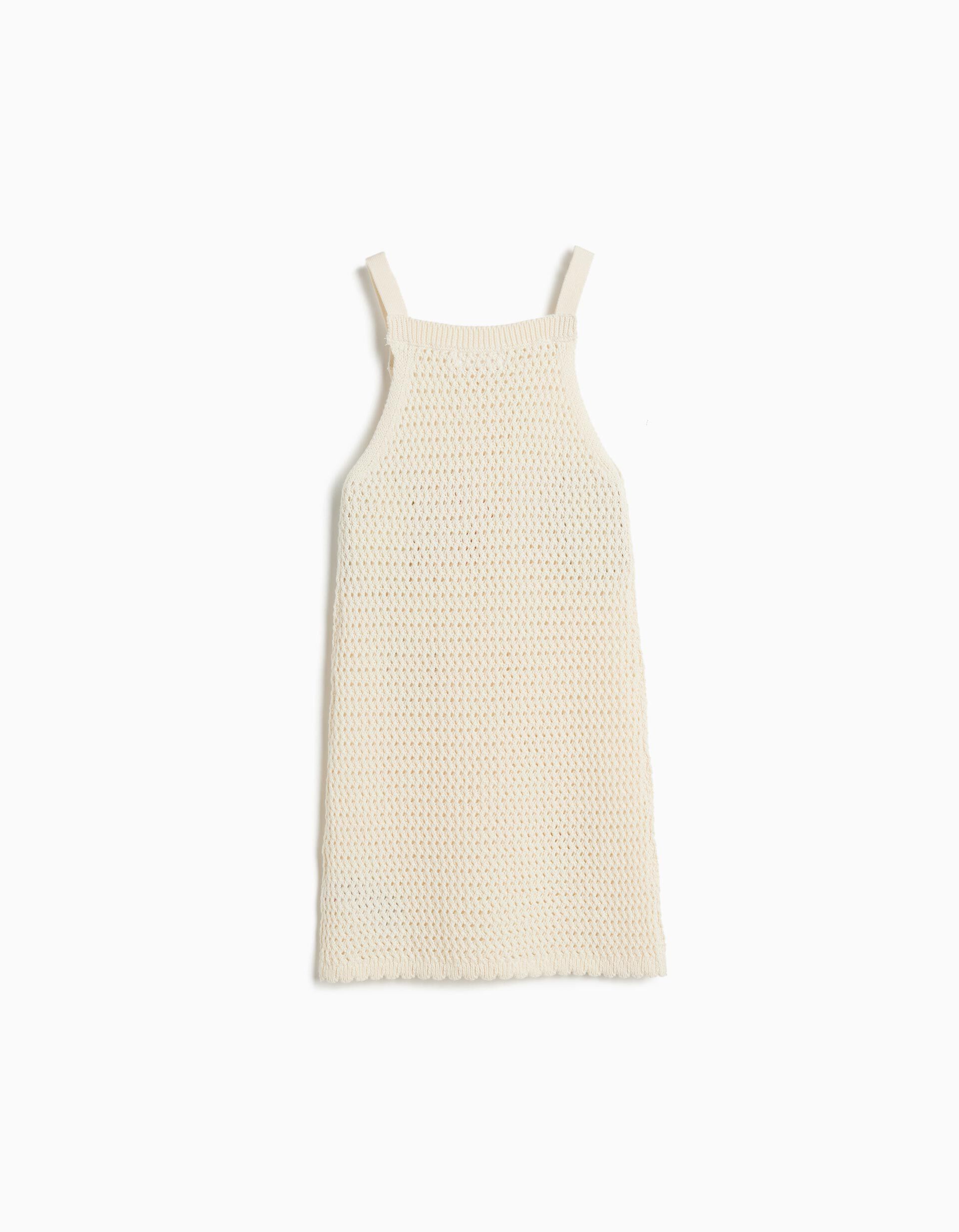 Comprar Online Vestido Crochet, Menina, Cru