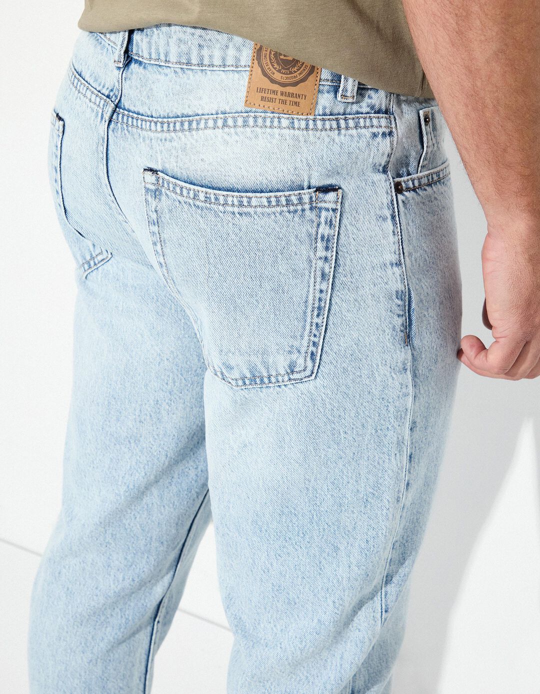 Jeans Slim-fit, Homem, Azul Claro