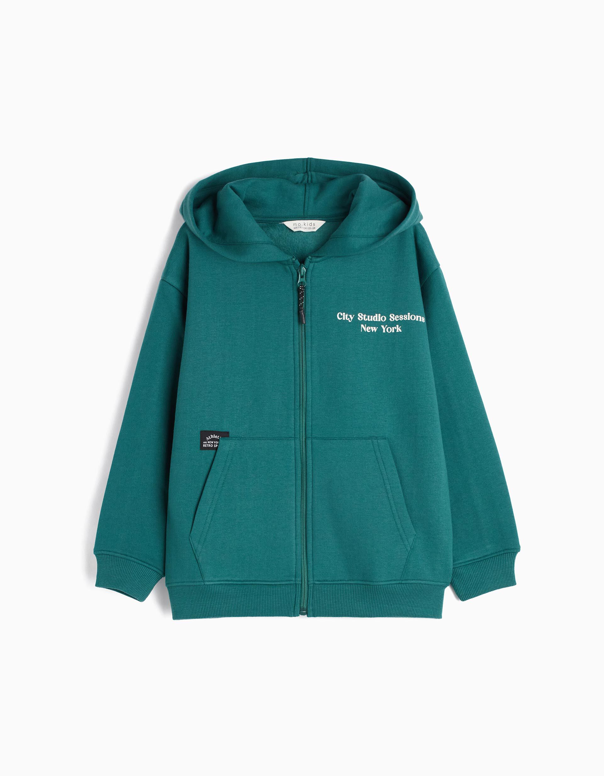 Comprar Online Casaco com Capuz, Menino, Verde Escuro