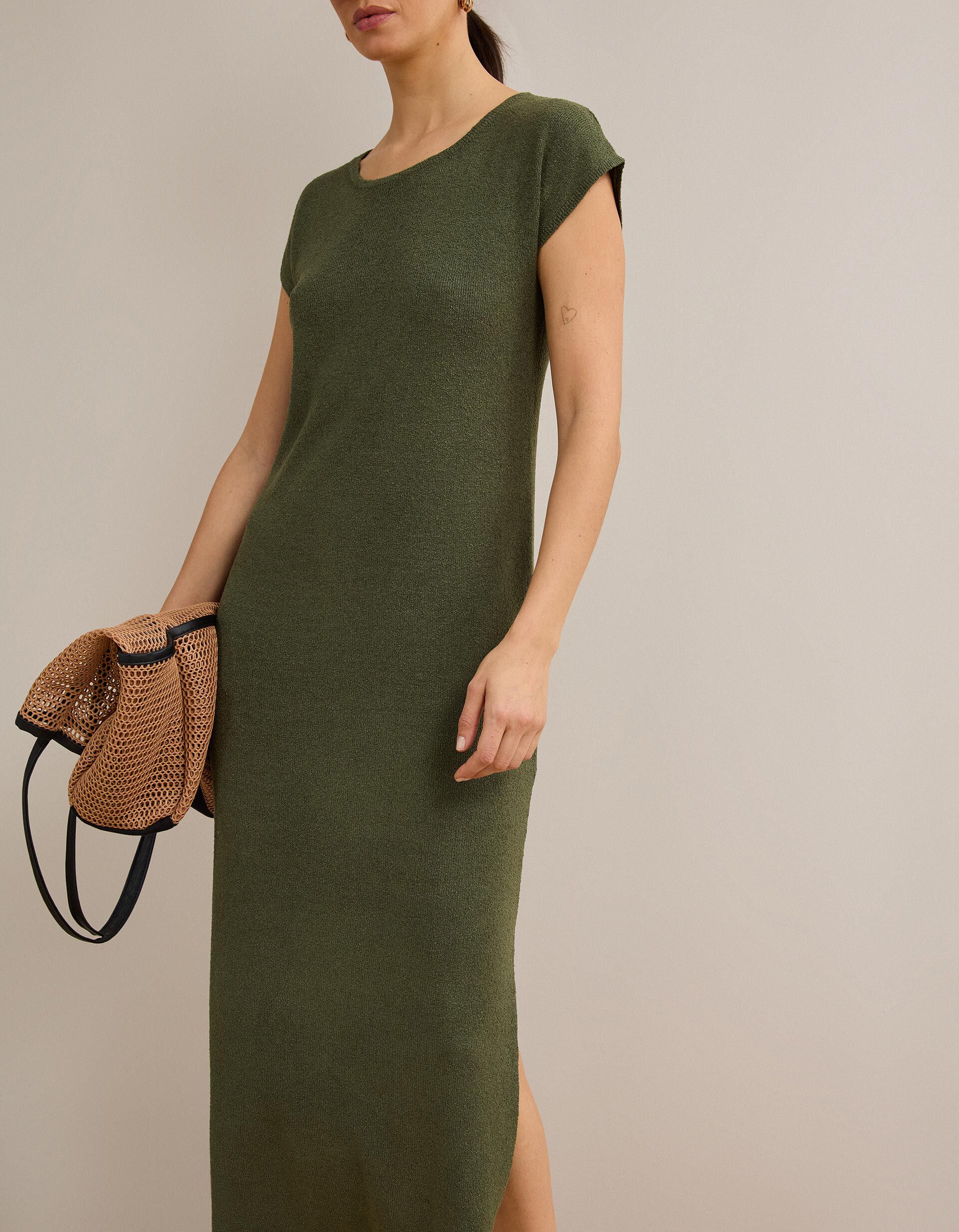 Comprar Online Vestido R&uacute;stico, Mulher, Verde Escuro