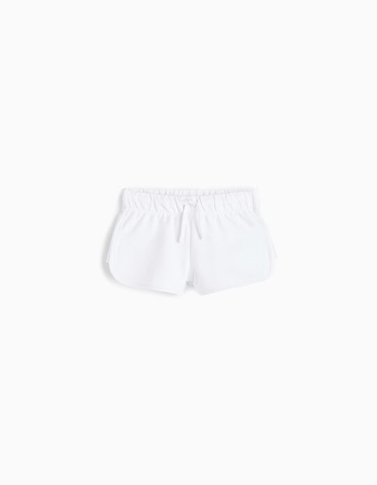 Comprar Online Calções, Menina, Branco
