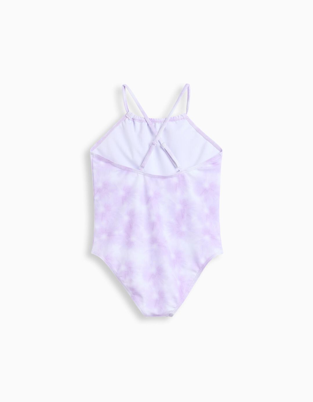 Fato de Banho Tie-Dye, Menina, Lilás Claro