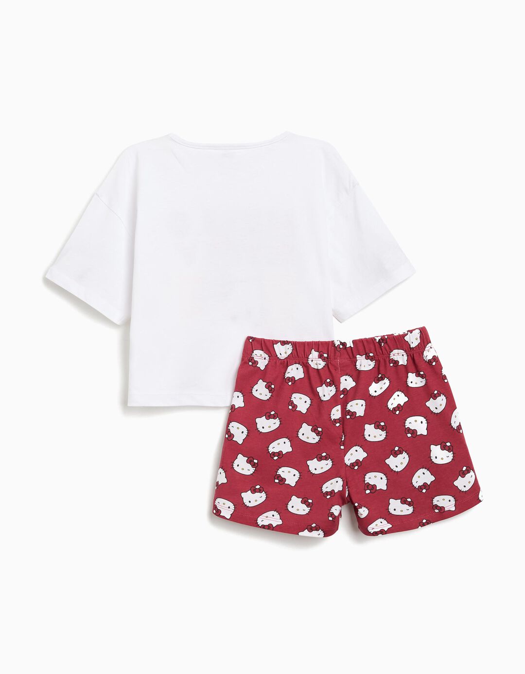 Pijama 'Hello Kitty', Menina, Branco