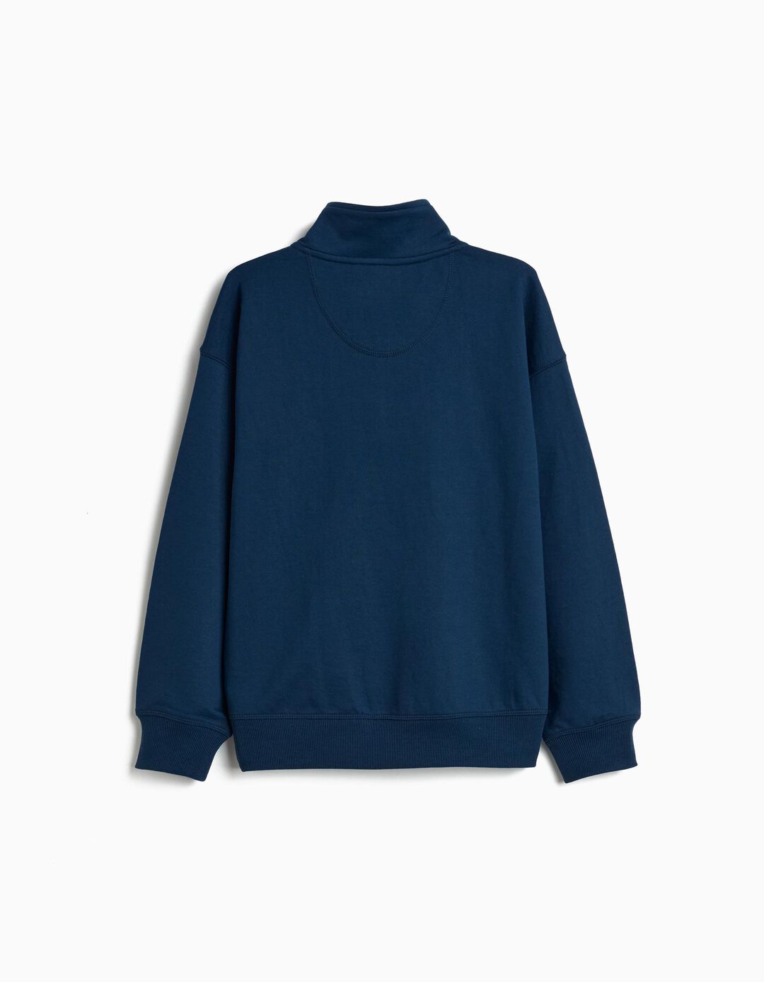 Sweatshirt com Fecho, Menino, Azul Escuro