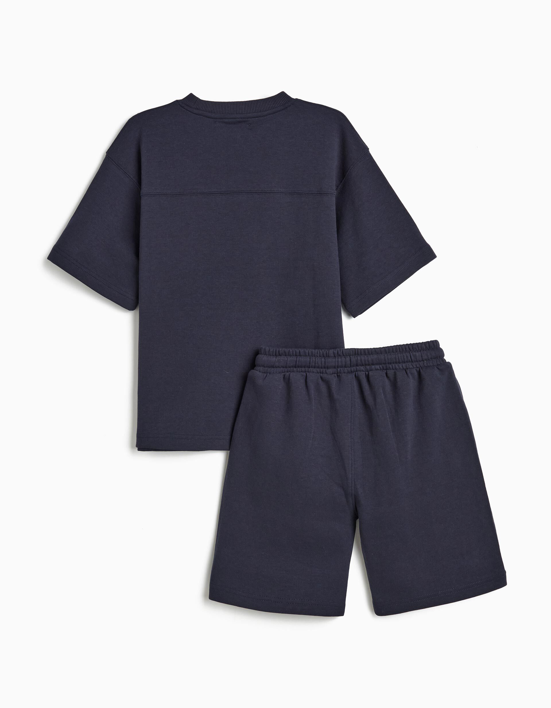 Comprar Online Conjunto T-shirt e Cal&ccedil;&otilde;es, Menino, Azul Escuro
