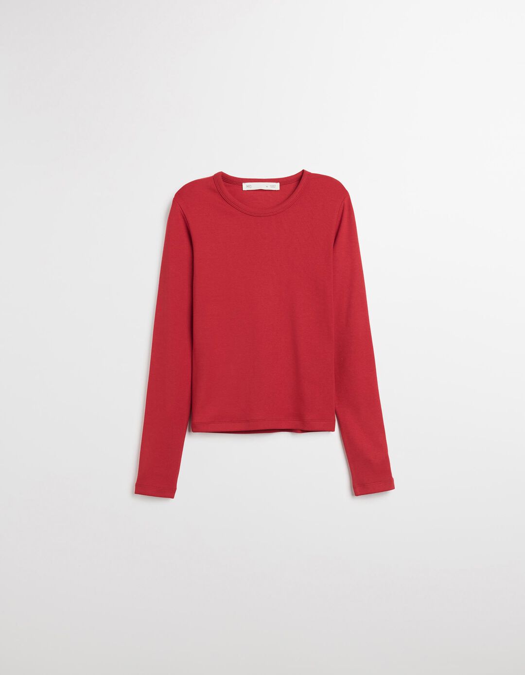 T-shirt Manga Comprida, Mulher, Vermelho
