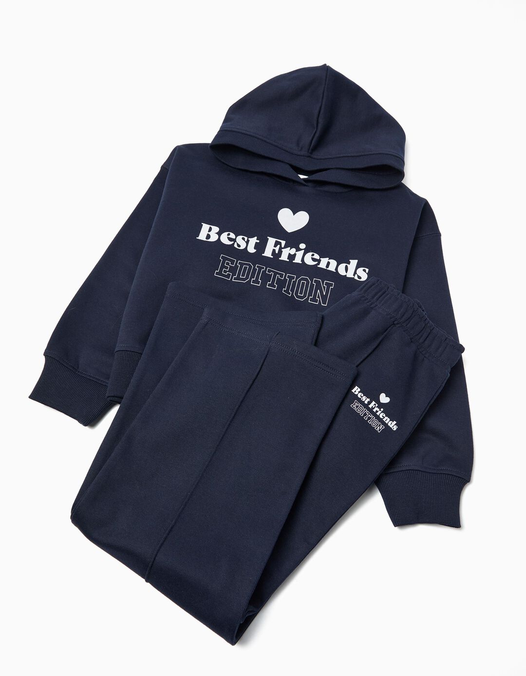 Conjunto de Jogging, Menina, Azul Escuro