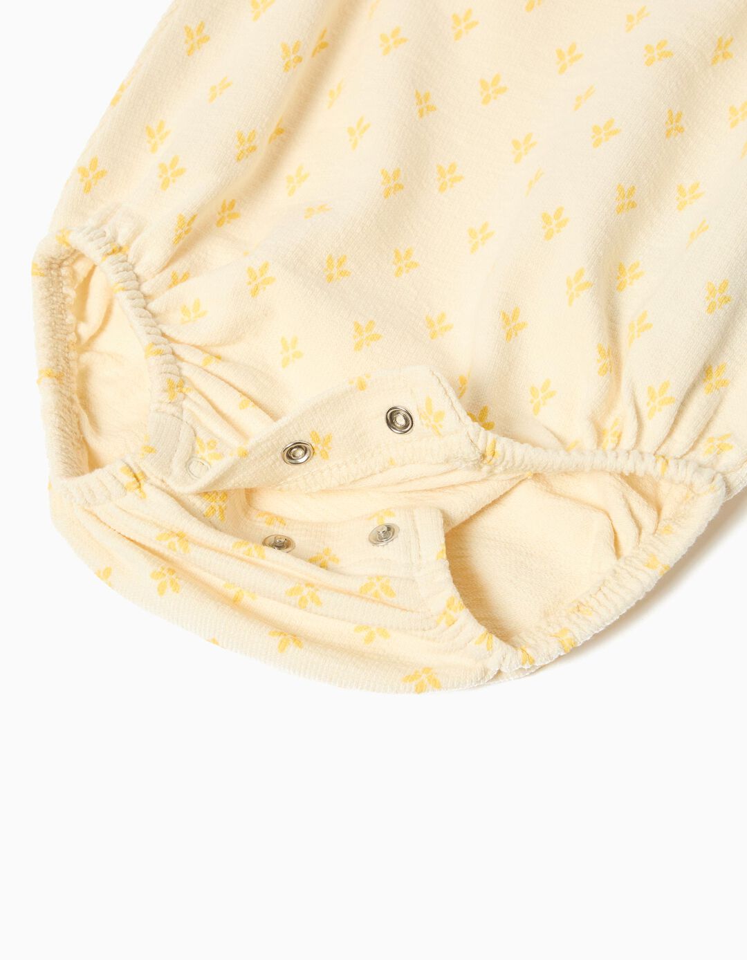 Macacão, Recém-Nascido, Amarelo Claro