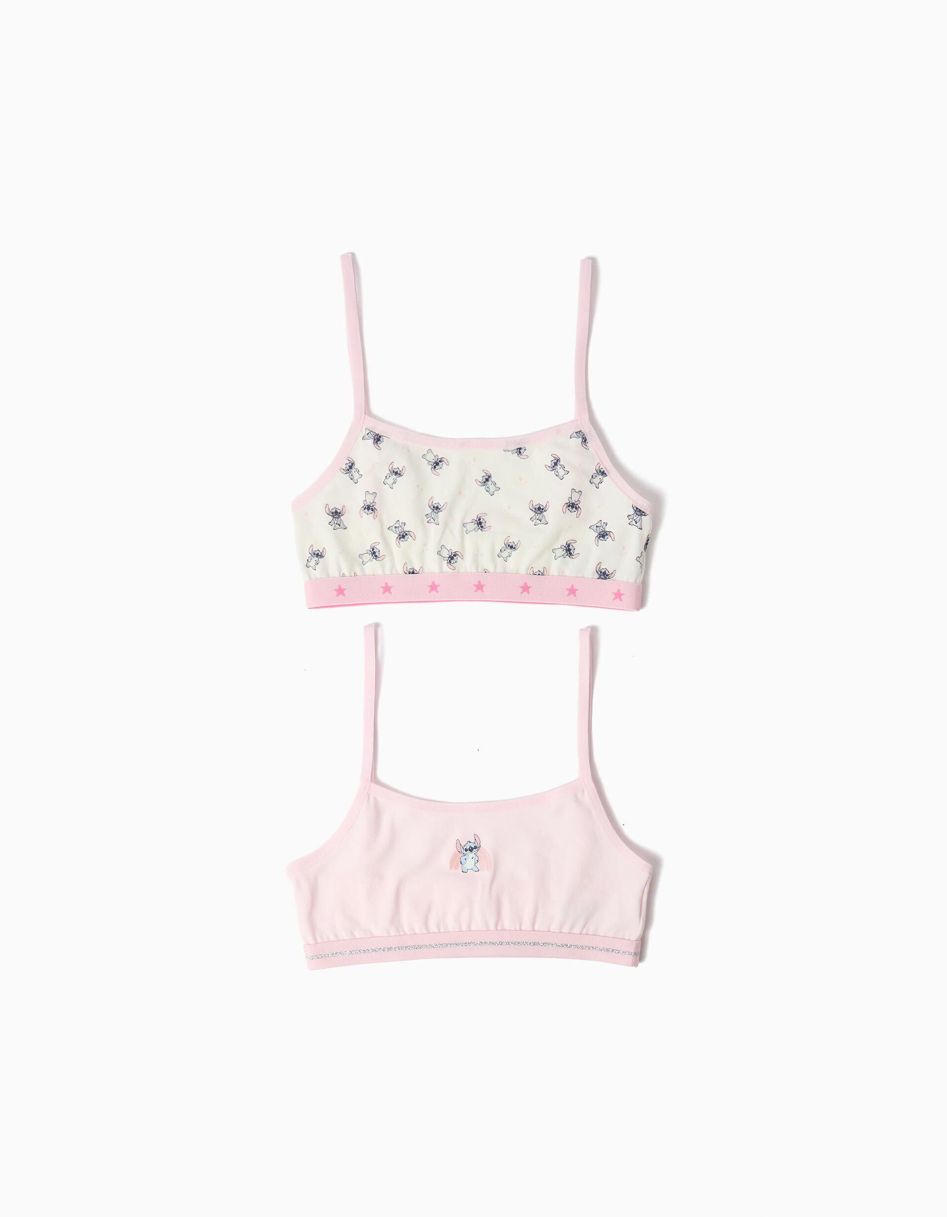 Comprar Online Pack 2 Tops 'Stitch' &copy;Disney, Menina, Rosa Claro