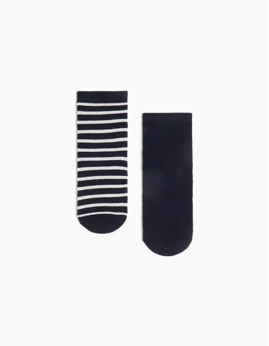 Comprar Online Pack 2 Pares de Meias Antiderrapantes, Menino, Preto