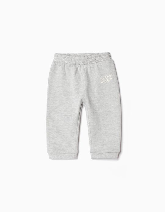 Comprar Online Calças de Jogging, Recém-nascido, Cinzento Claro
