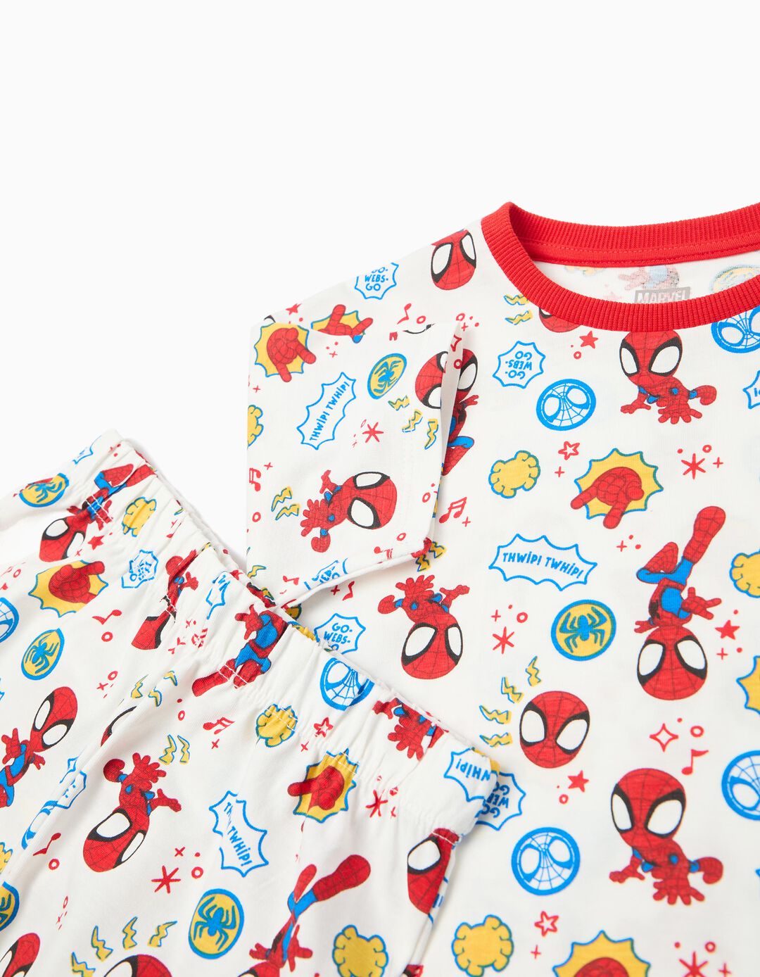 Pijama 'Spider-Man' &copy;Disney, Menino, Branco