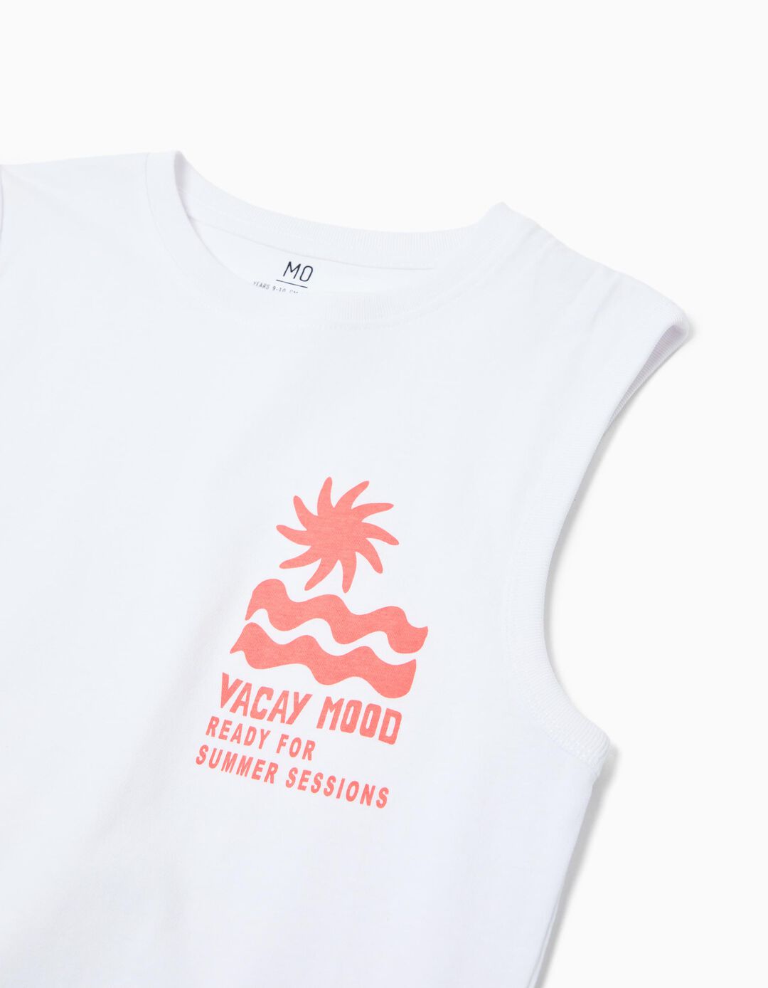 T-shirt Estampada, Menino, Branco