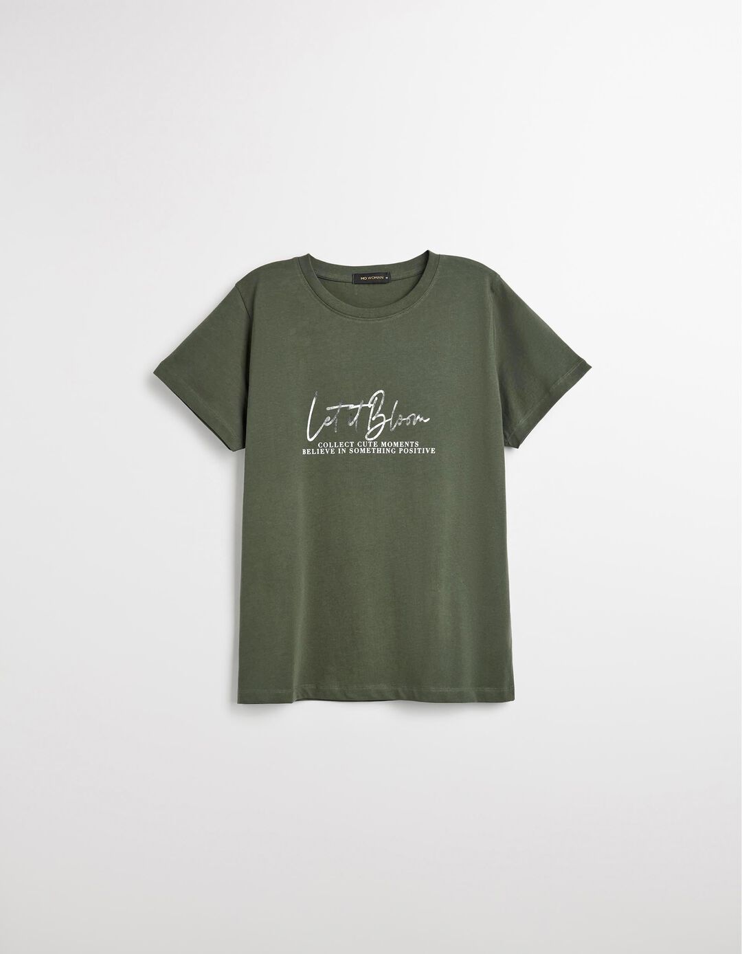 T-shirt, Mulher, Verde Escuro
