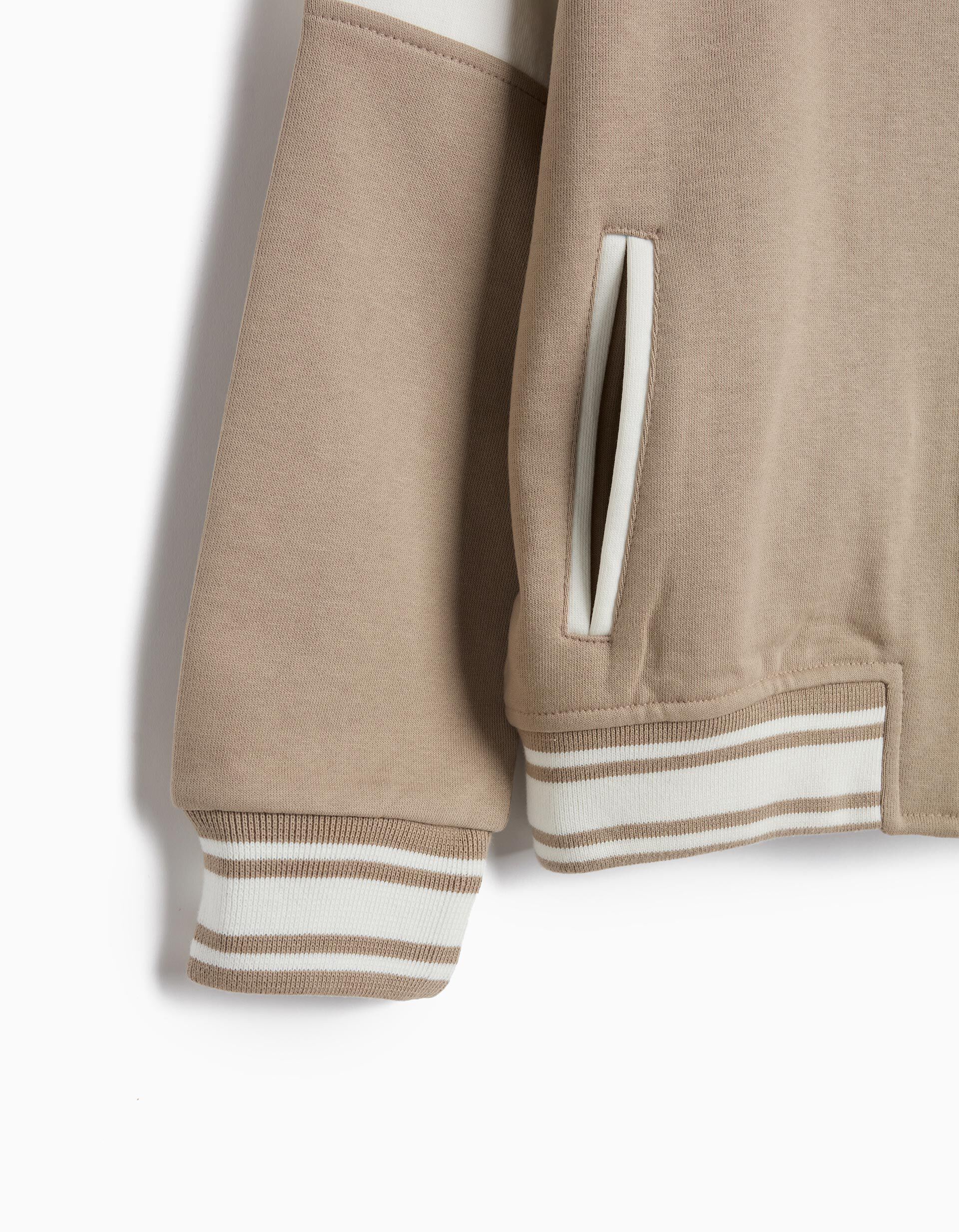Comprar Online Blus&atilde;o Bomber, Menino, Bege