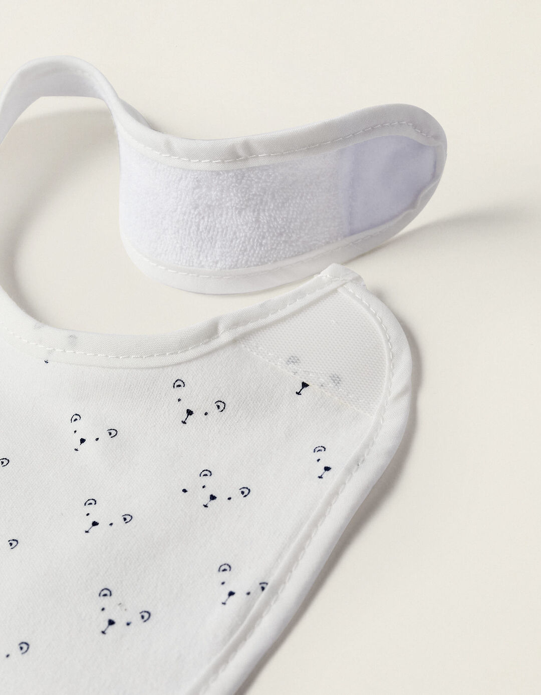 2 Babetes Newborn Cinza/Branco Zy Baby