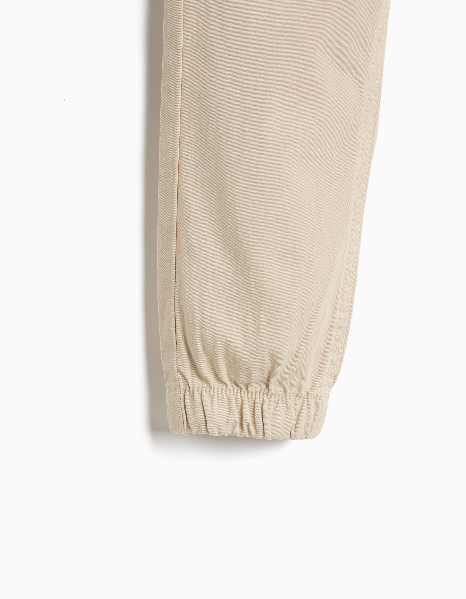Comprar Online Cal&ccedil;as Jogger, Menino, Bege Claro