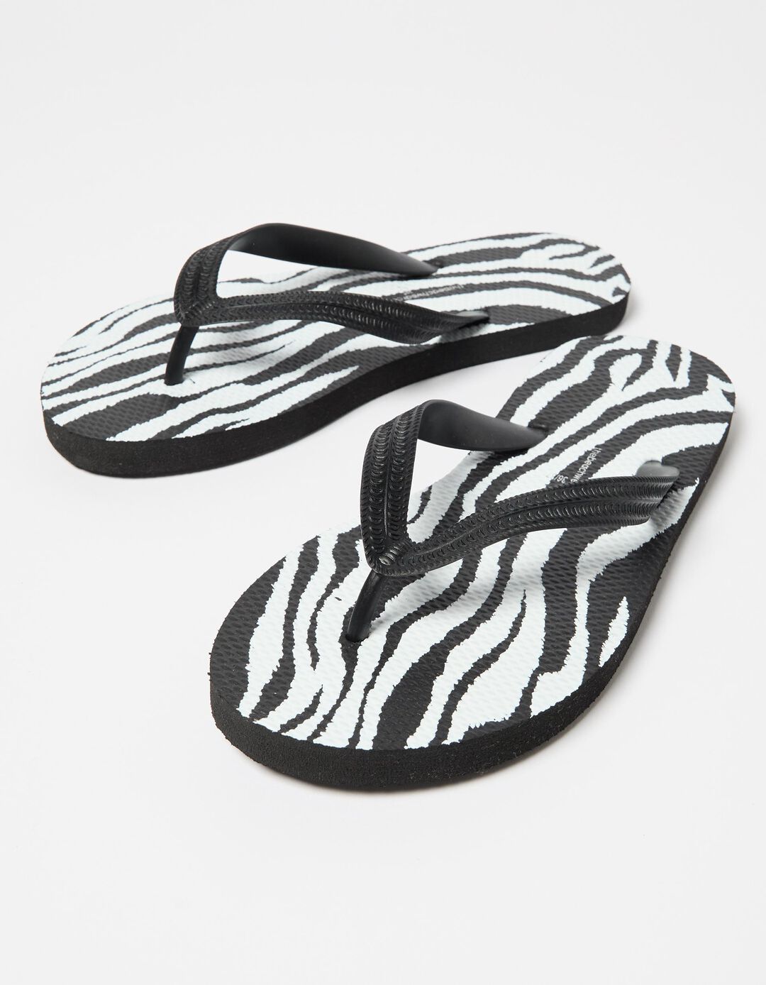 Chinelos Animal Print, Mulher, Preto
