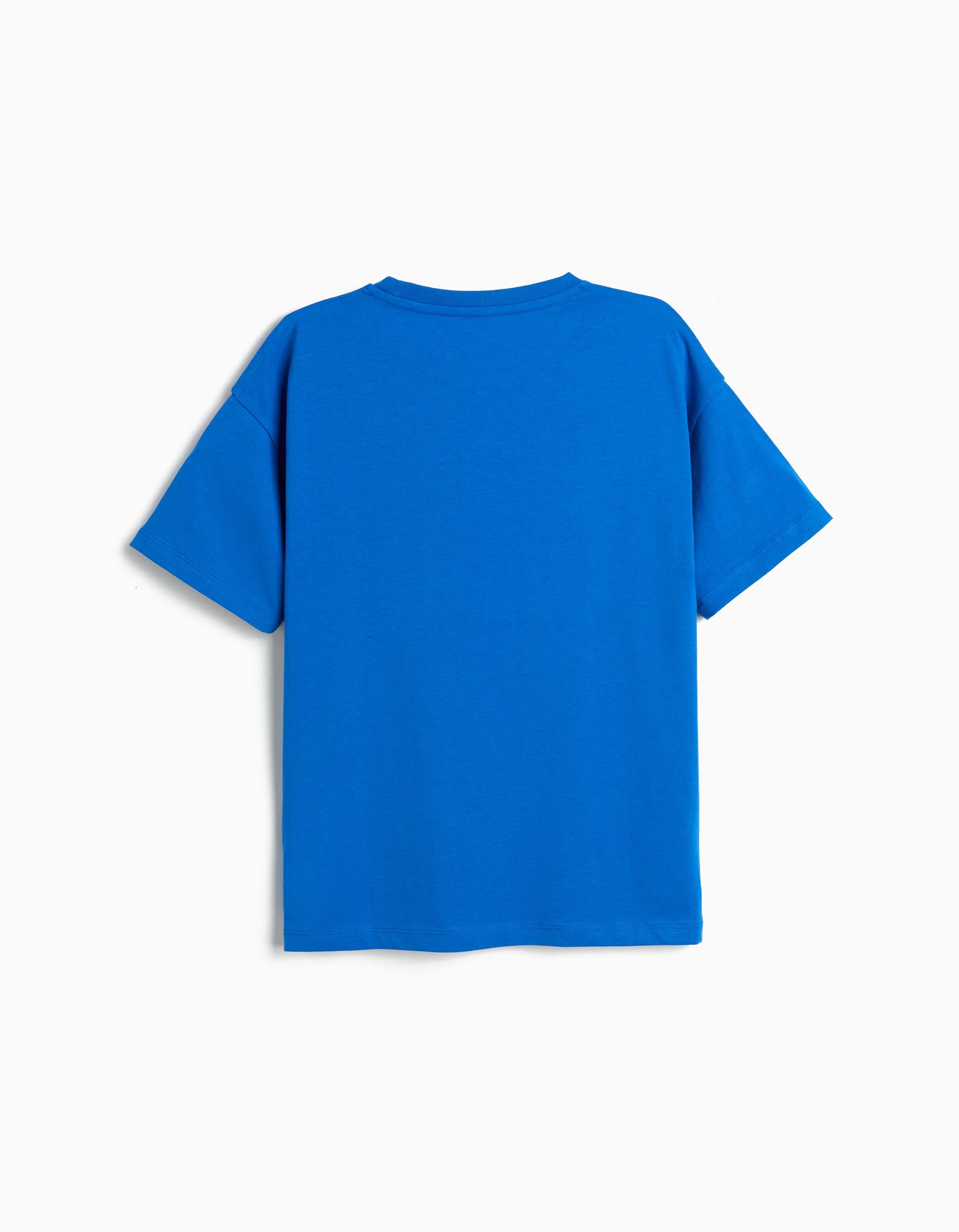 Comprar Online T-shirt Estampada, Menino, Azul