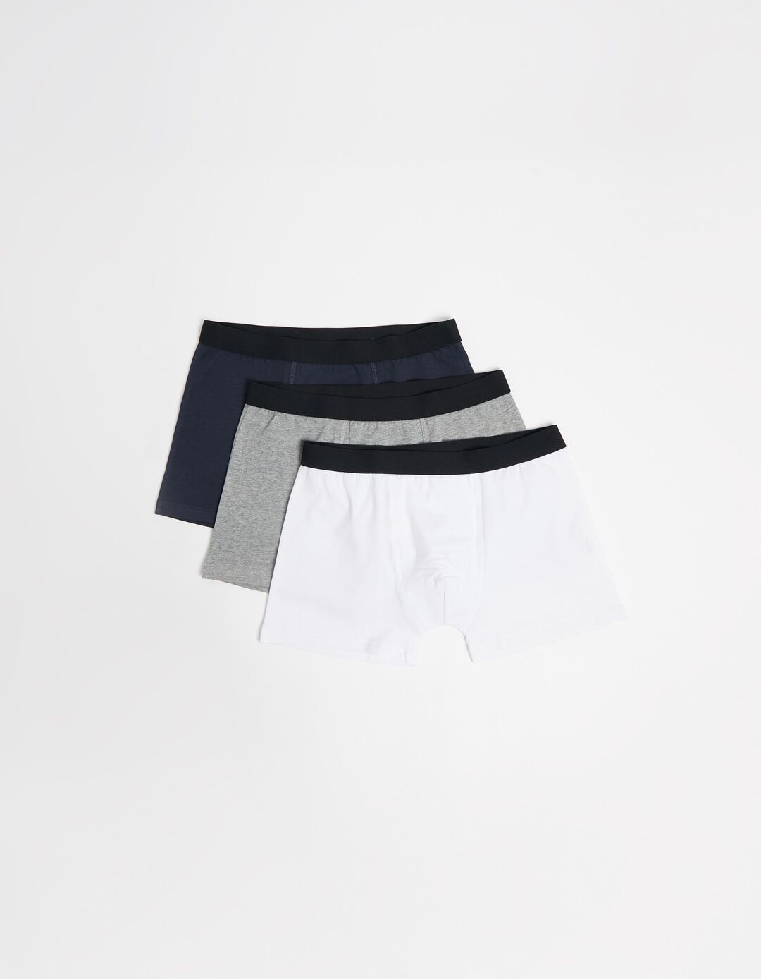 Pack 3 Boxers Lisos, Homem, Multicor