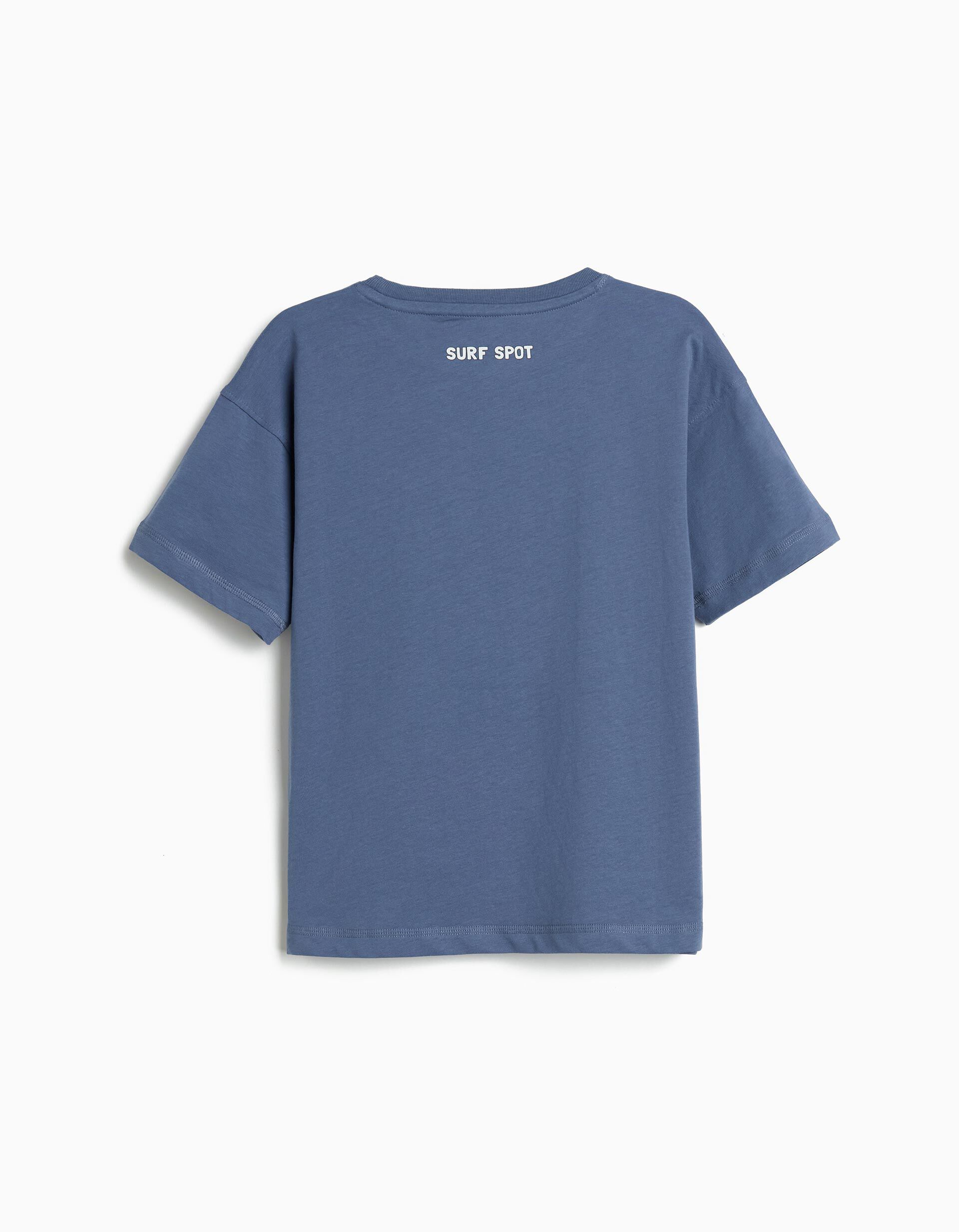 Comprar Online T-shirt Estampada, Menino, Azul
