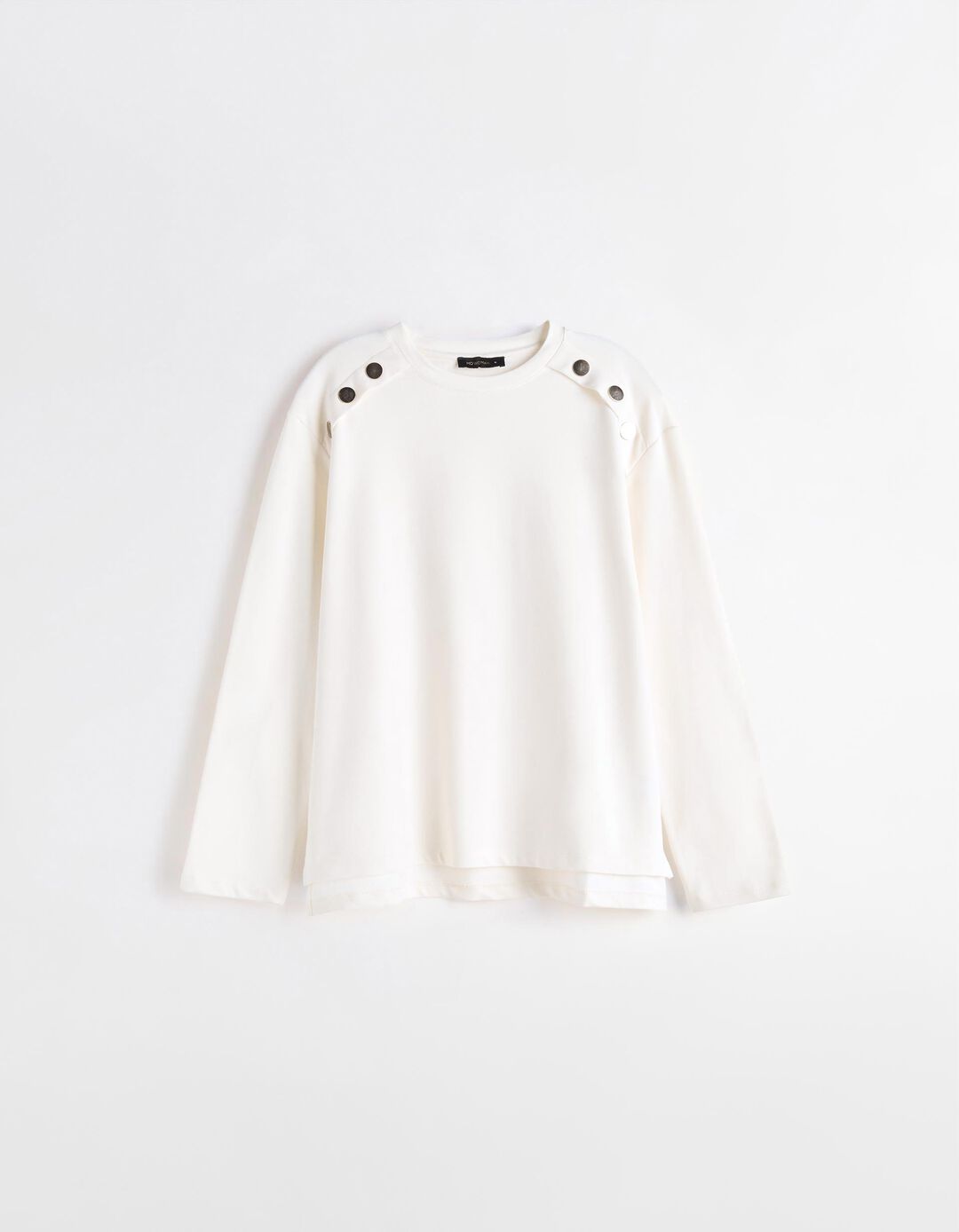 Camisola Manga Comprida, Mulher, Bege Claro