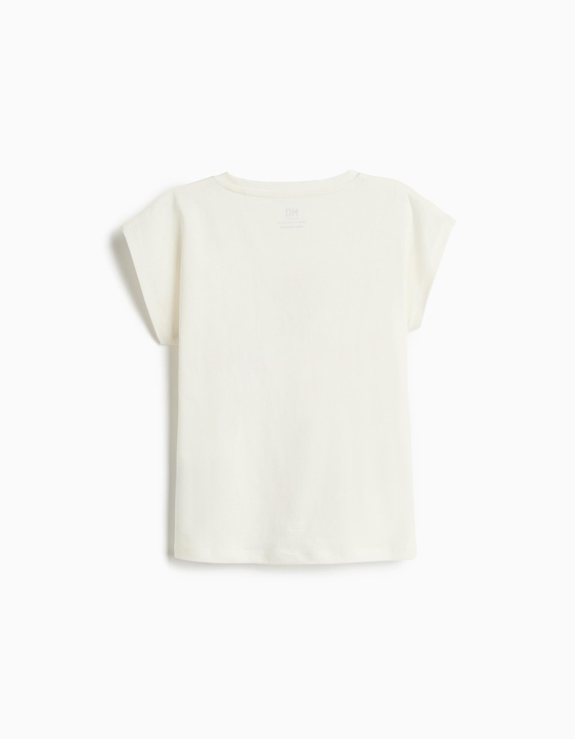 Comprar Online T-shirt Estampada, Menina, Branco