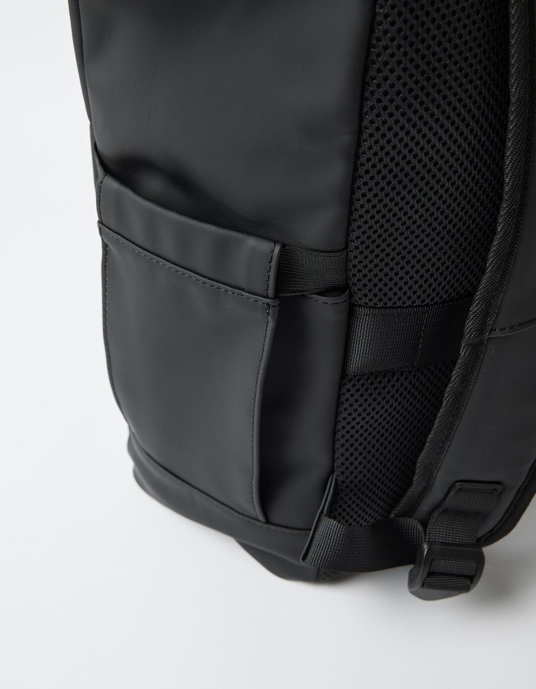 Mochila 'Rolltop', Homem, Preto
