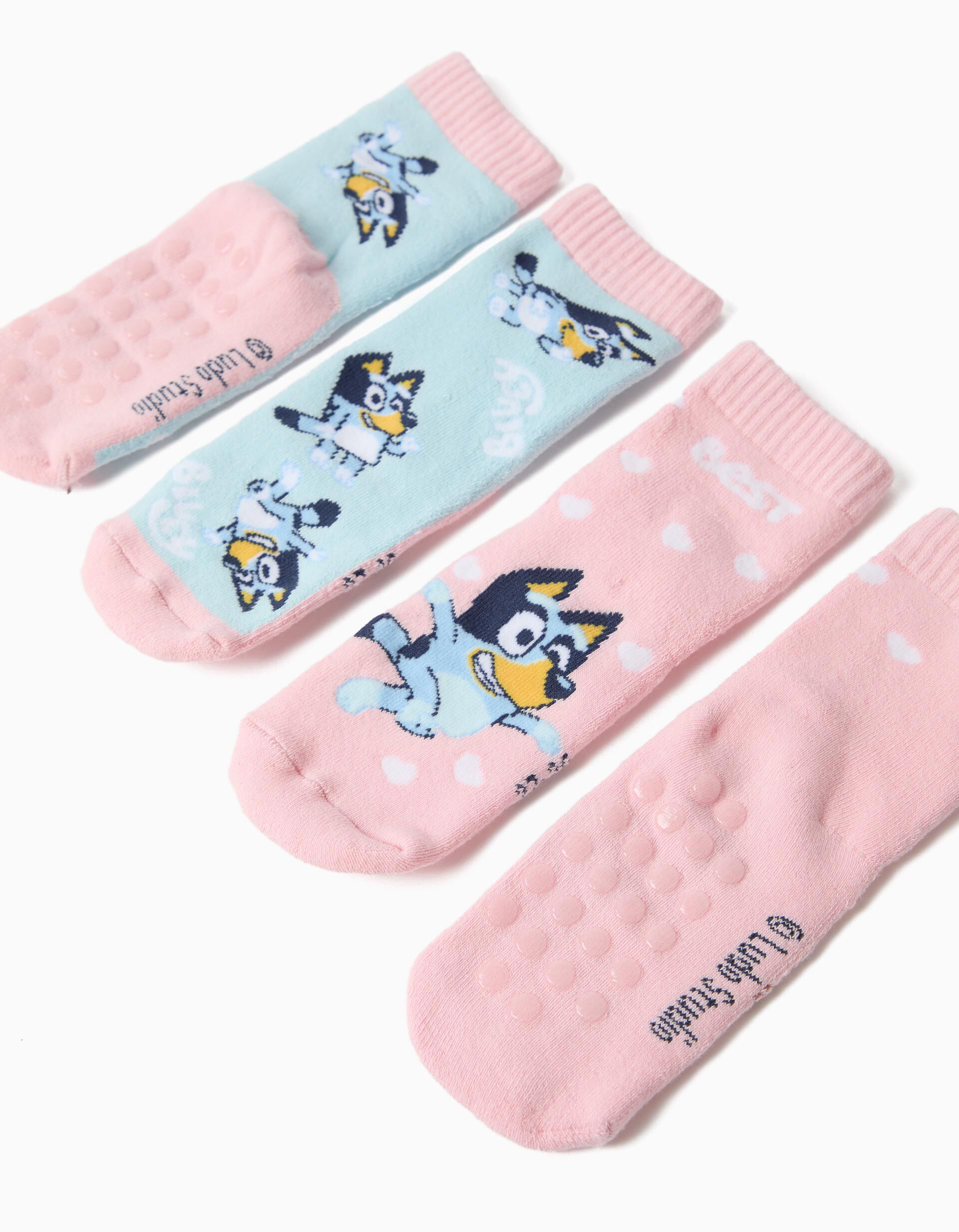 Comprar Online Pack 2 Pares de Meias 'Bluey', Menina, Multicolor