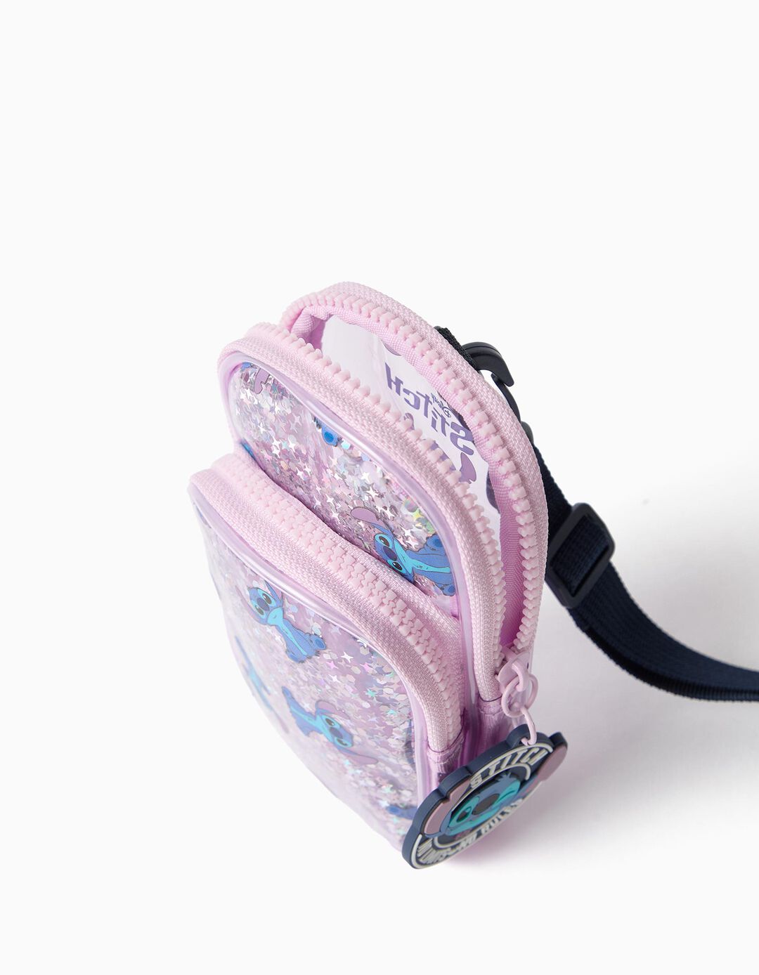 Bolsa De Telem&oacute;vel 'Stitch' &copy;Disney, Menina, Rosa