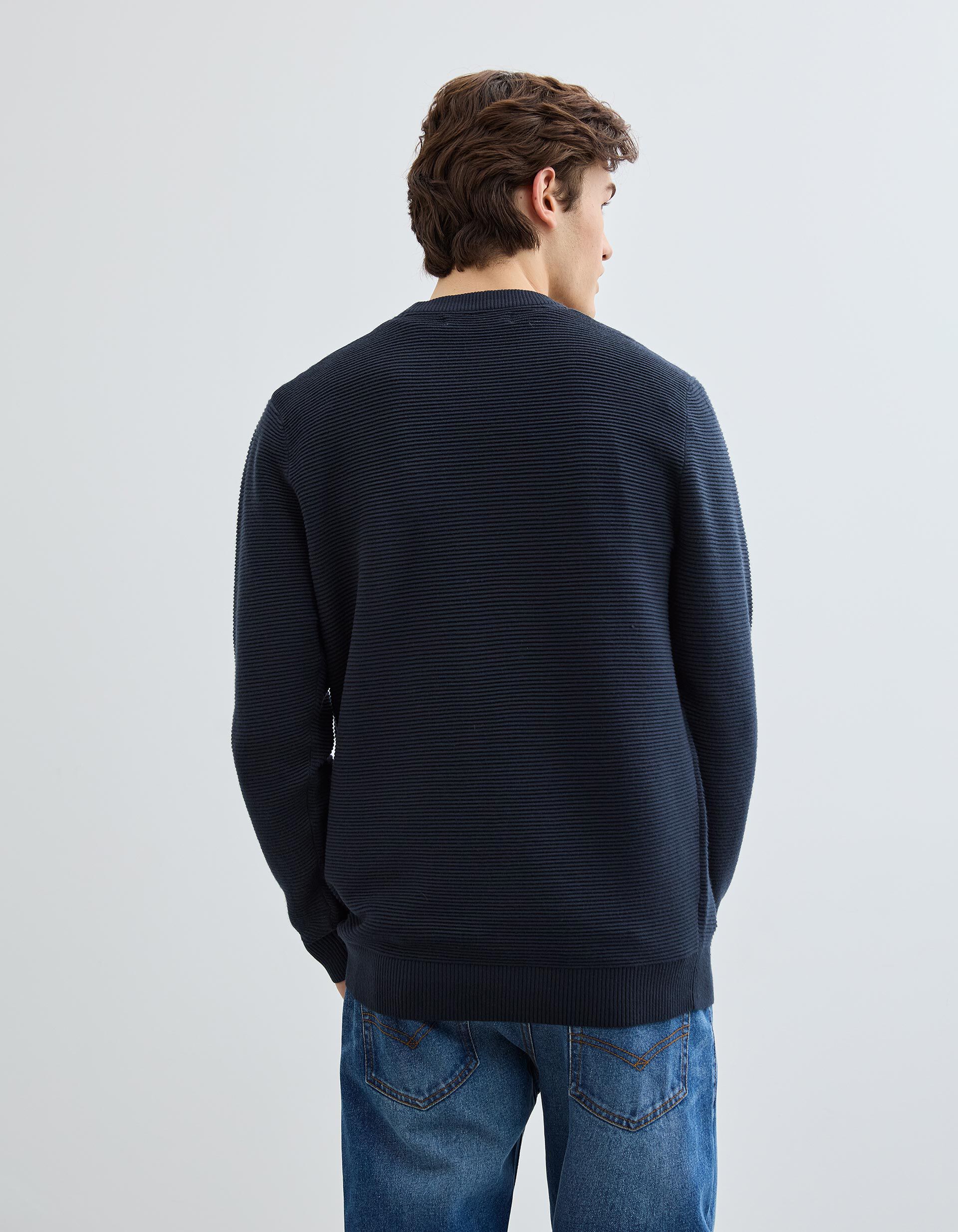 Comprar Online Camisola de Malha, Homem, Azul Escuro