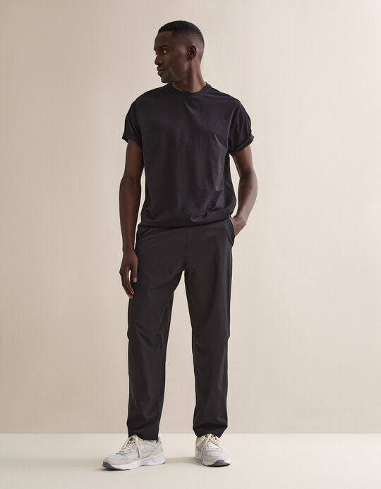 Comprar Online Cal&ccedil;as de Desporto, Homem, Preto