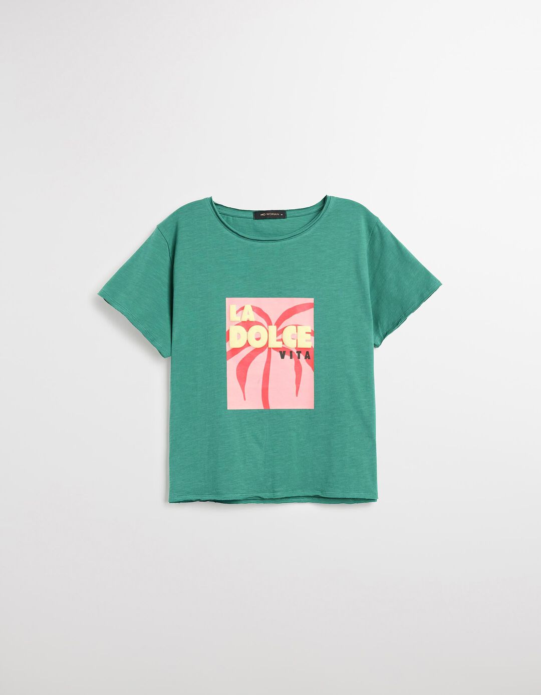 T-shirt, Mulher, Verde