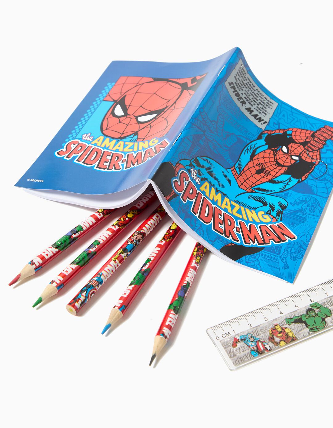 Kit Escolar 'Marvel', Menino, Multicor