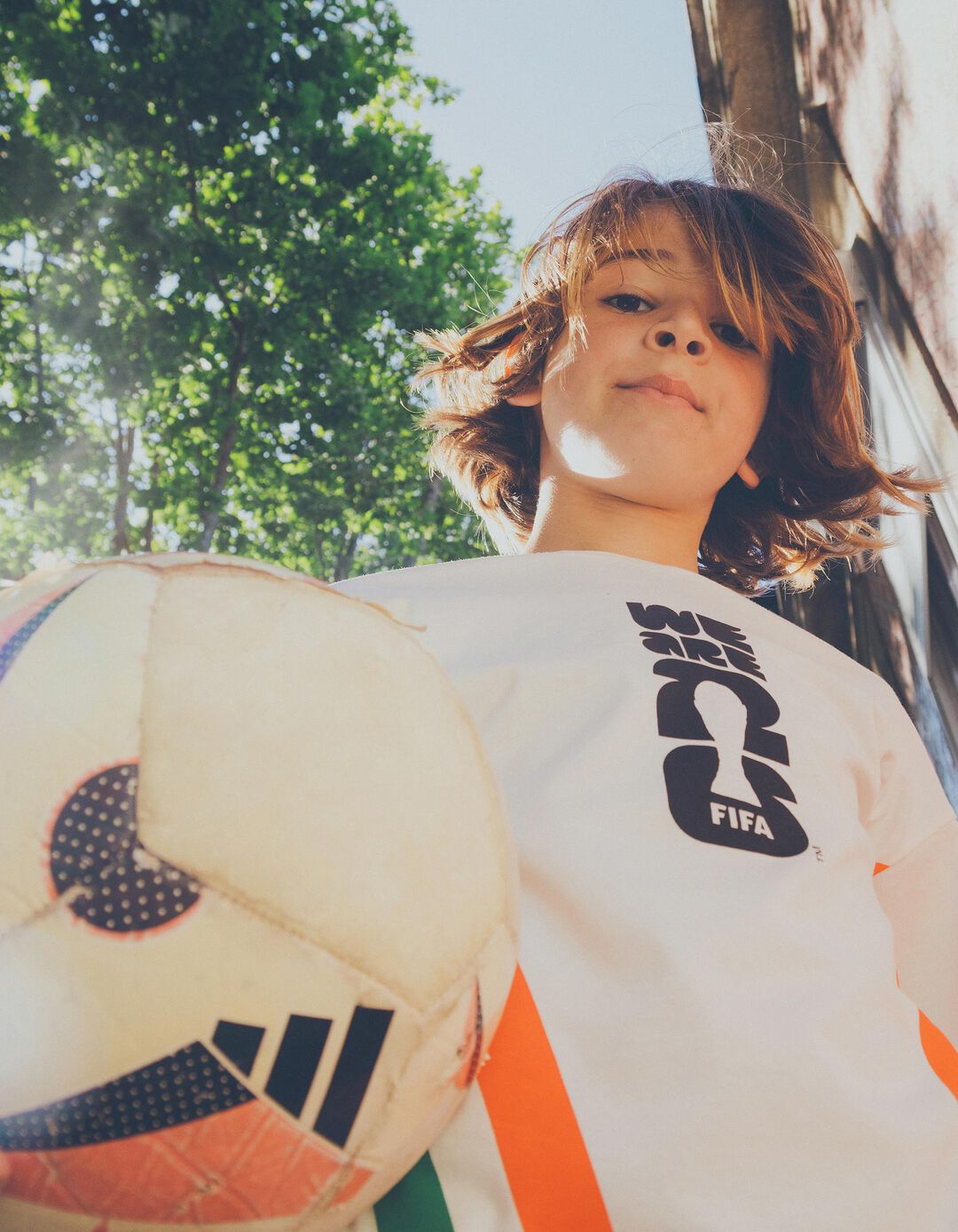 T-shirt 'FIFA', Menino, Cru