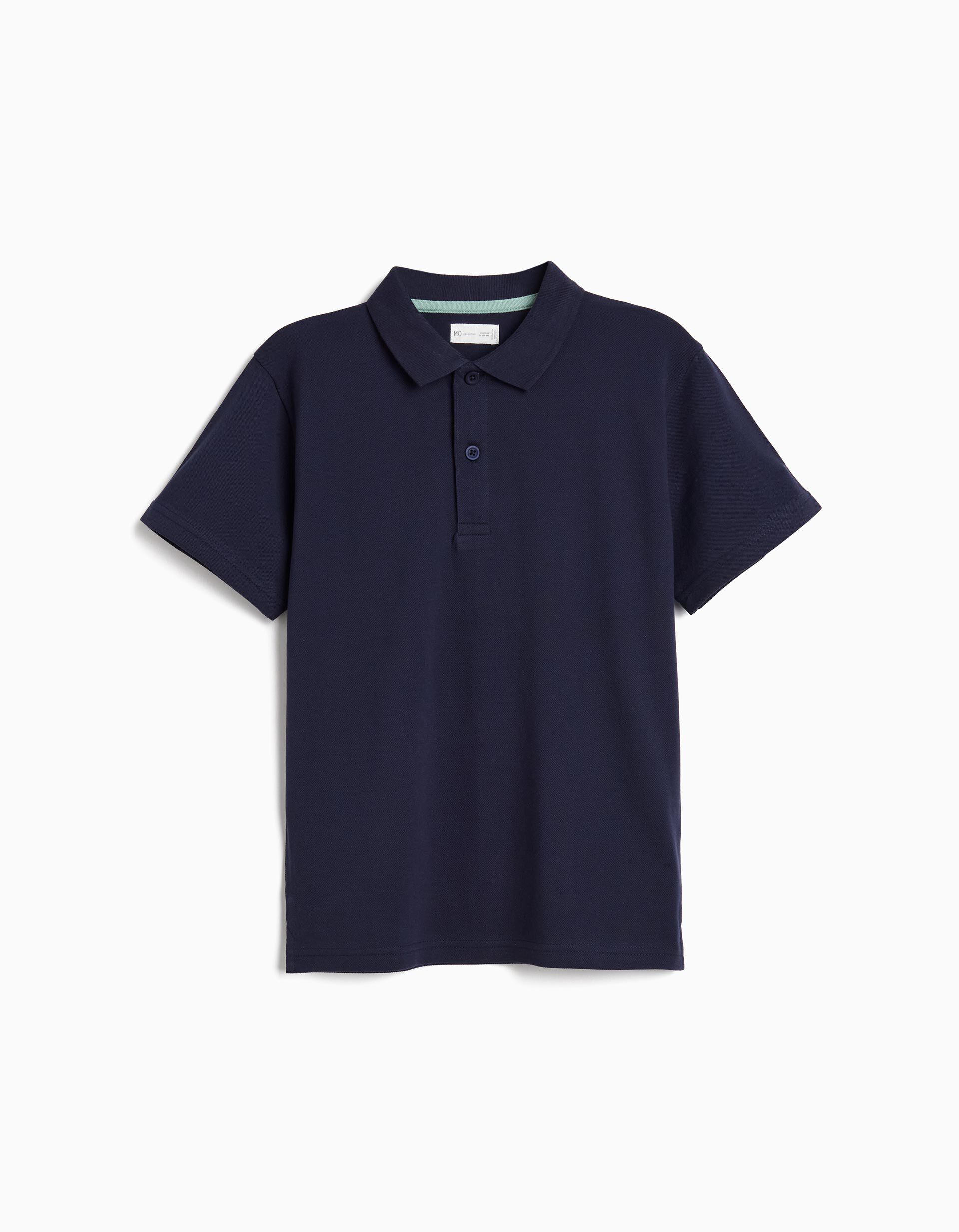 Comprar Online Polo Piquet, Menino, Azul Escuro