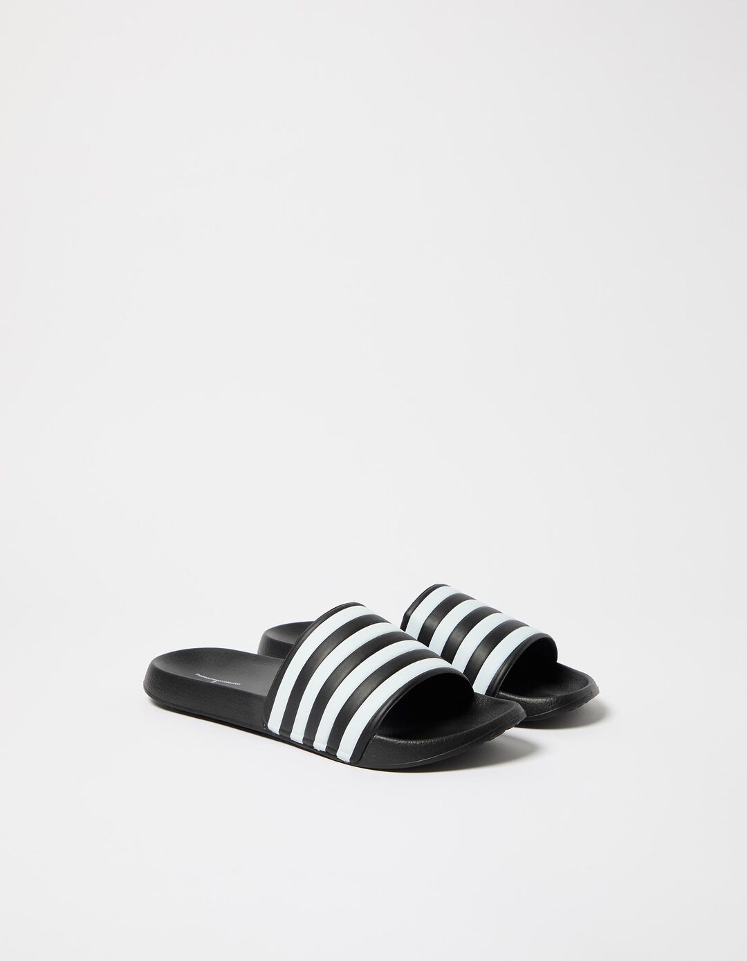 Chinelos de Borracha Riscas, Homem, Preto