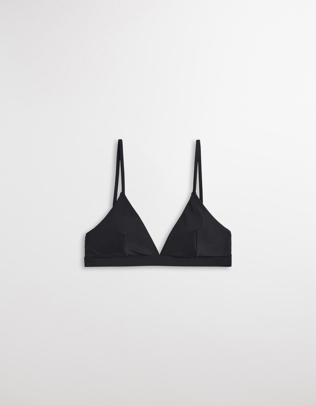 Top de Biquíni, Mulher, Preto 