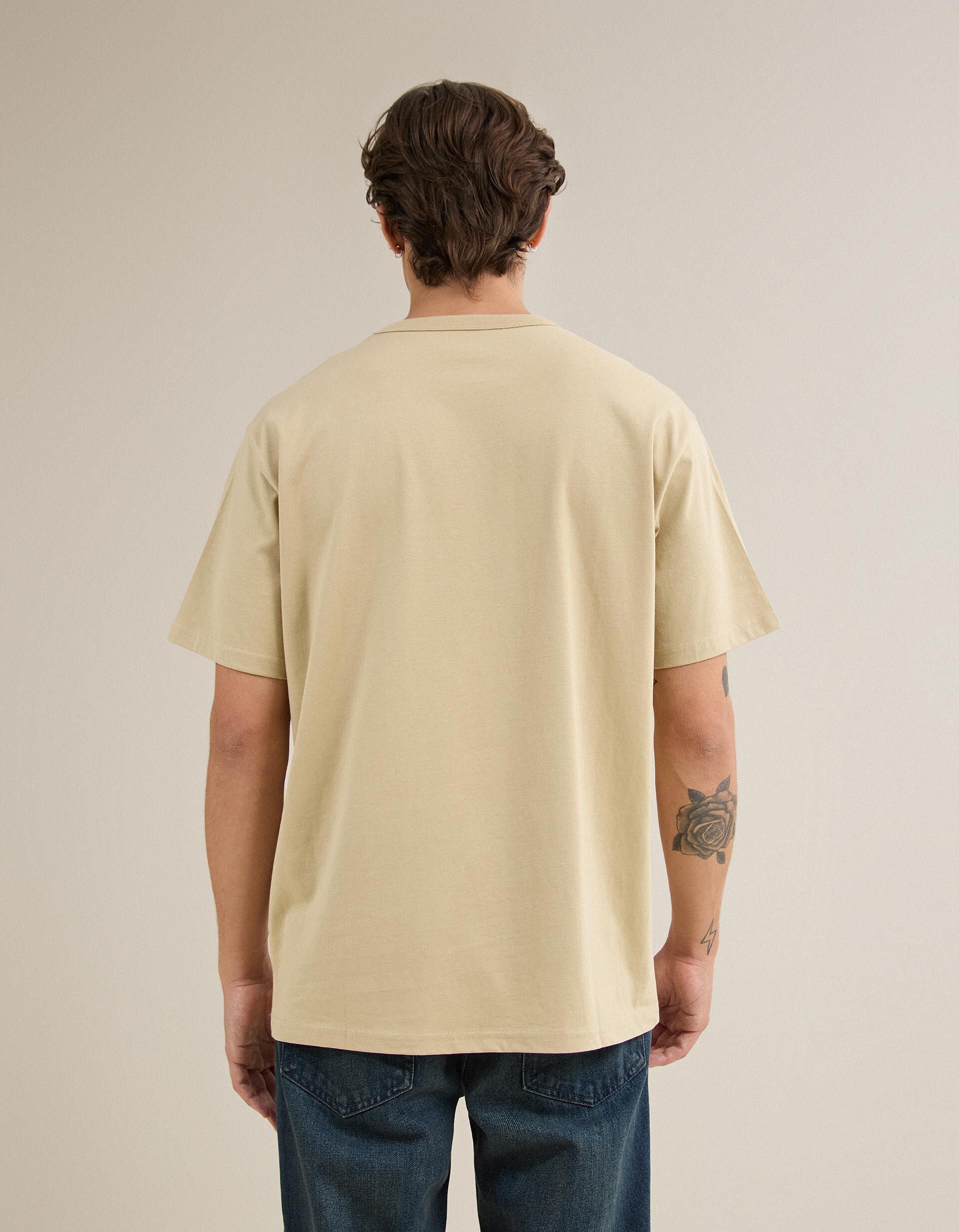 Comprar Online T-shirt Jersey, Homem, Amarelo Claro