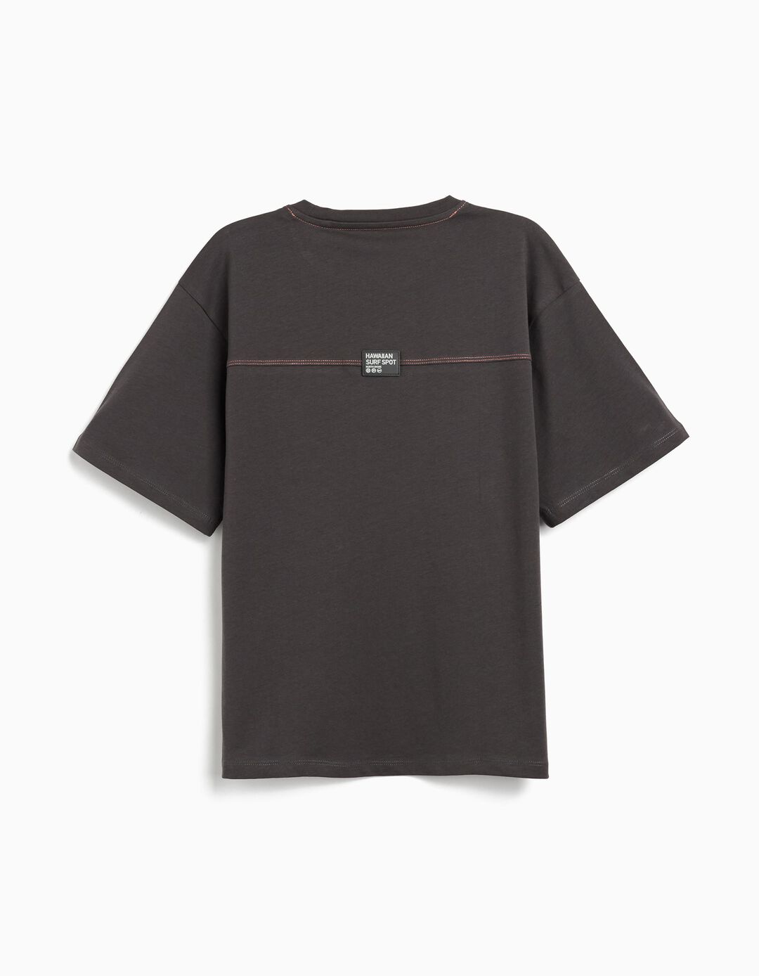T-shirt Print, Menino, Cinzento Escuro