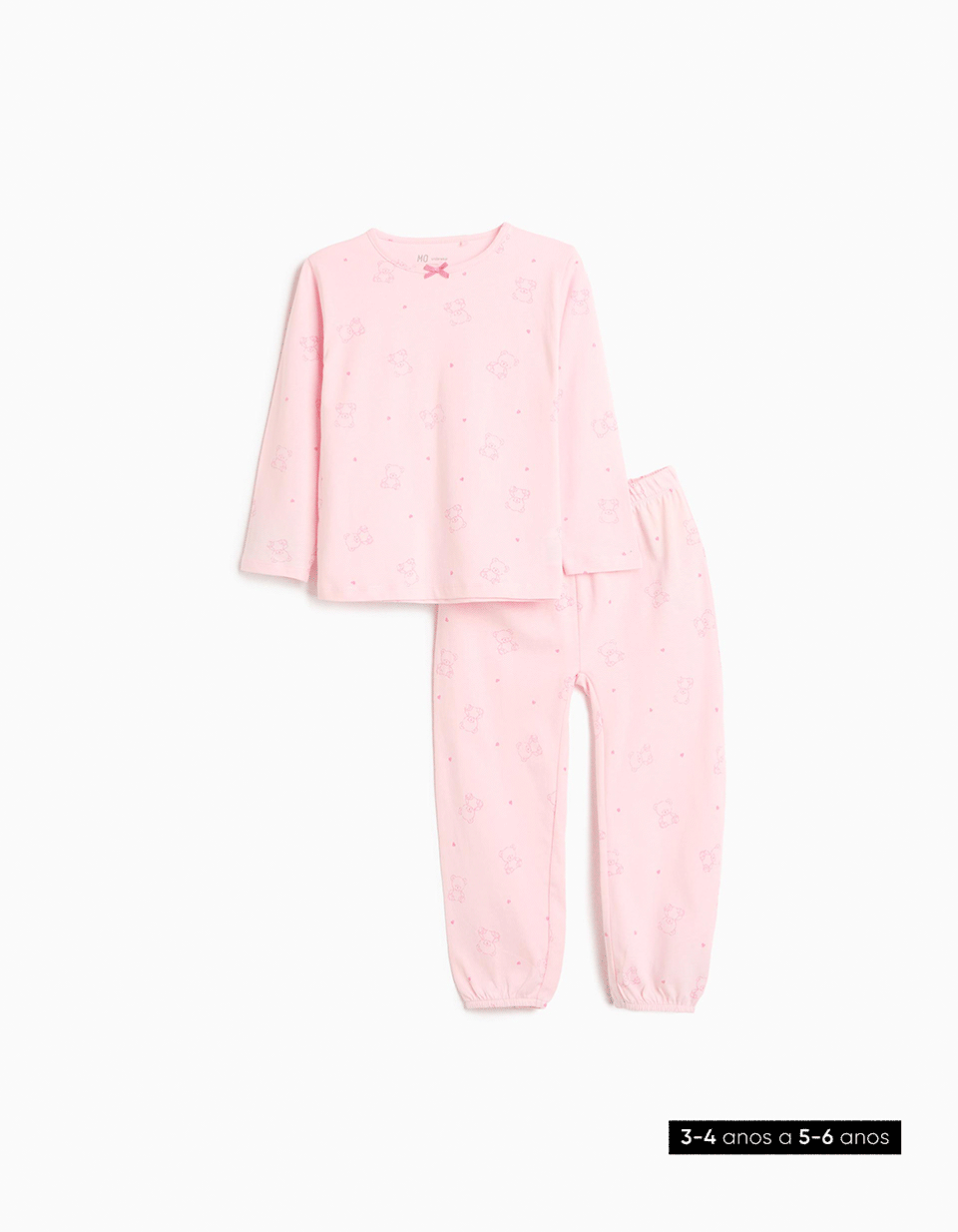 Comprar Online Pijama Jersey, Menina, Rosa Claro